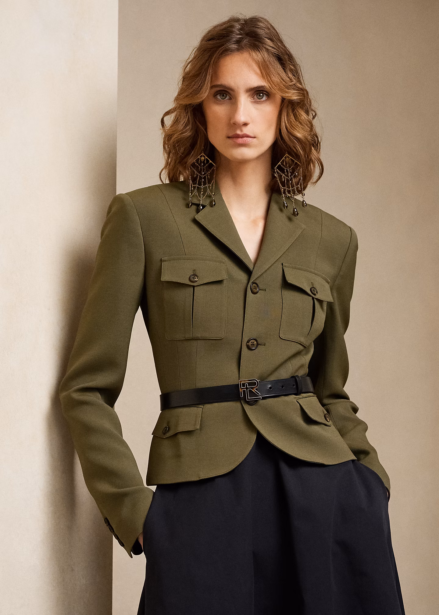 Woll-Seiden-Jacke Kamille - RALPH LAUREN OUTLET