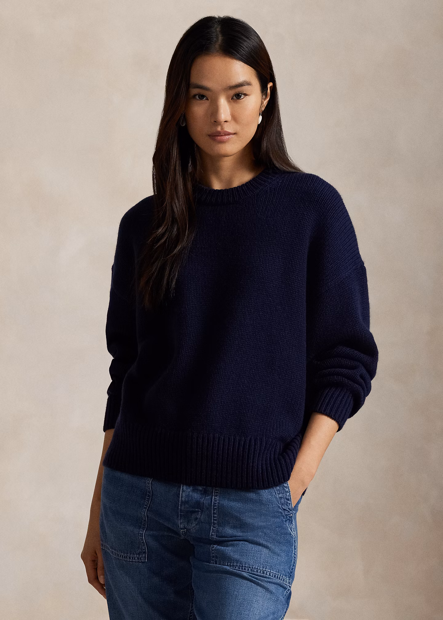 Rundhalspullover aus Kaschmir - RALPH LAUREN OUTLET