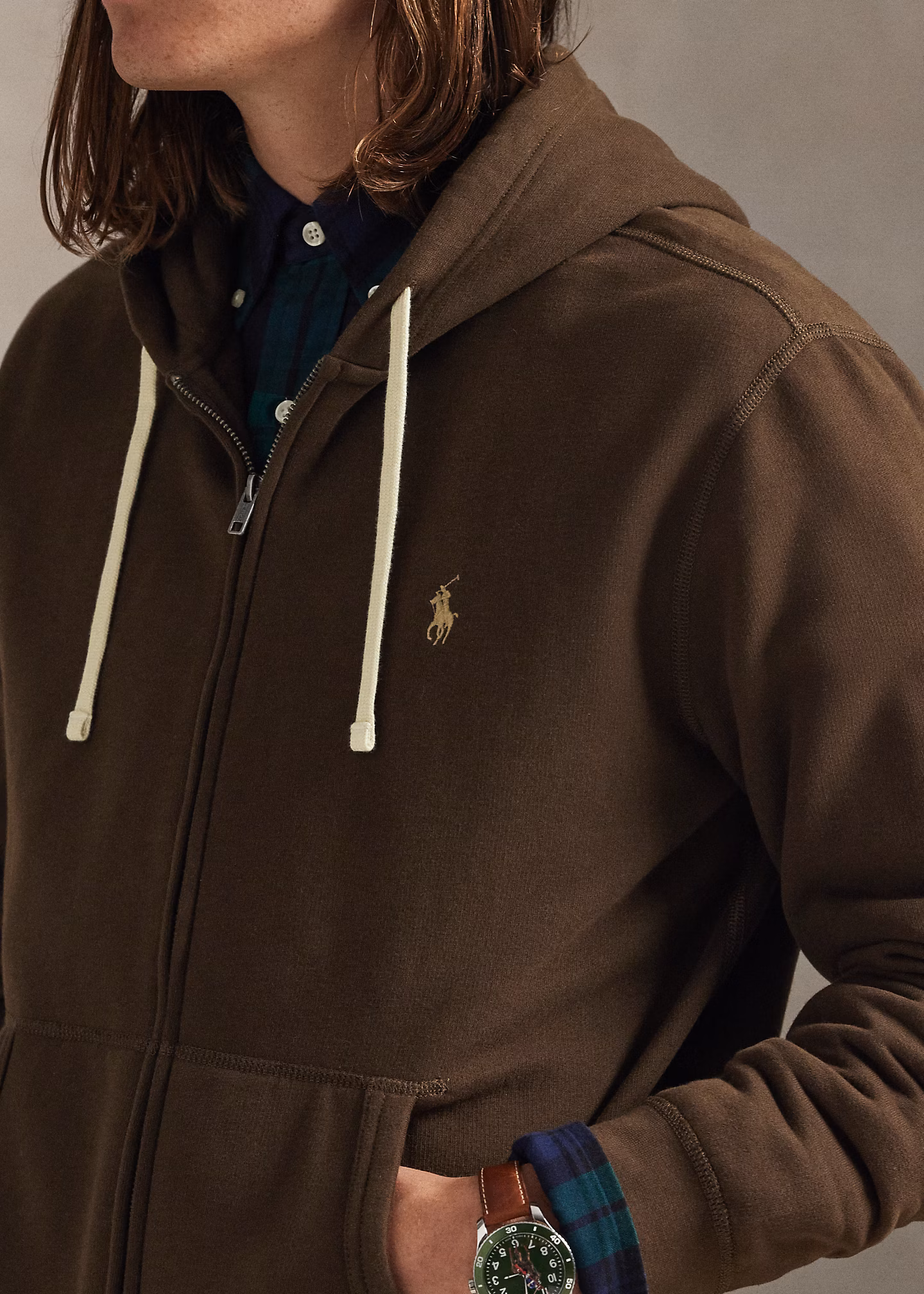 Die RL-Kapuzenjacke aus Fleece - RALPH LAUREN OUTLET