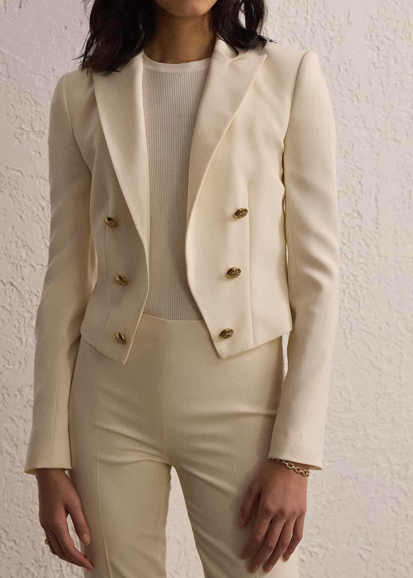 Smokingjacke Spencer aus Wollkrepp - RALPH LAUREN OUTLET