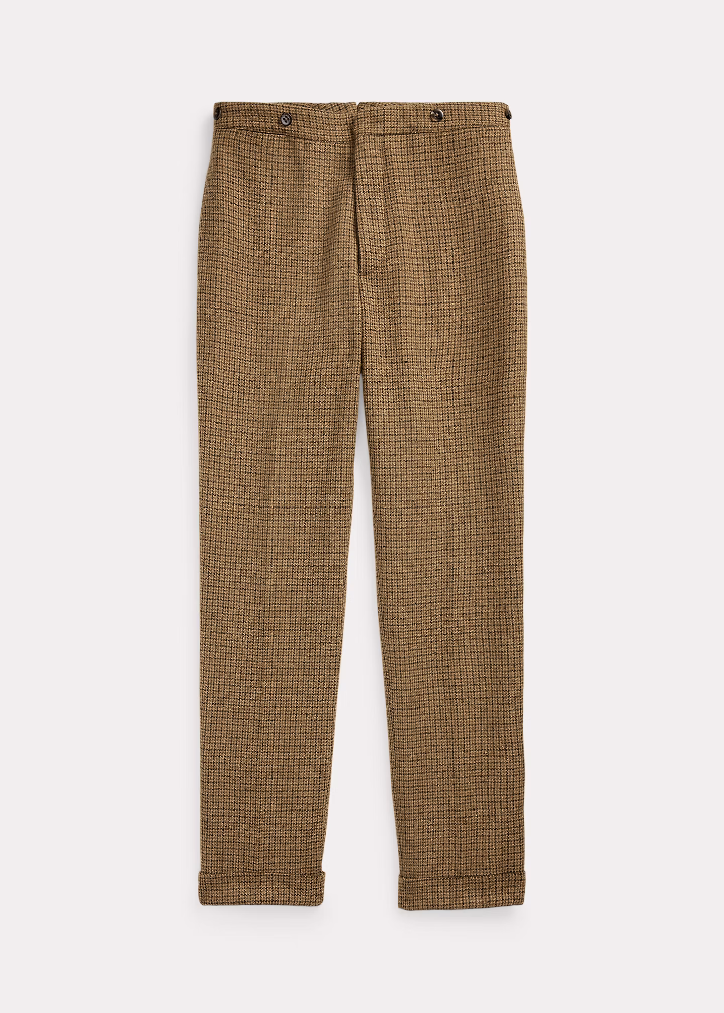 Karierte Slim-Fit Anzughose aus Wolle - RALPH LAUREN OUTLET