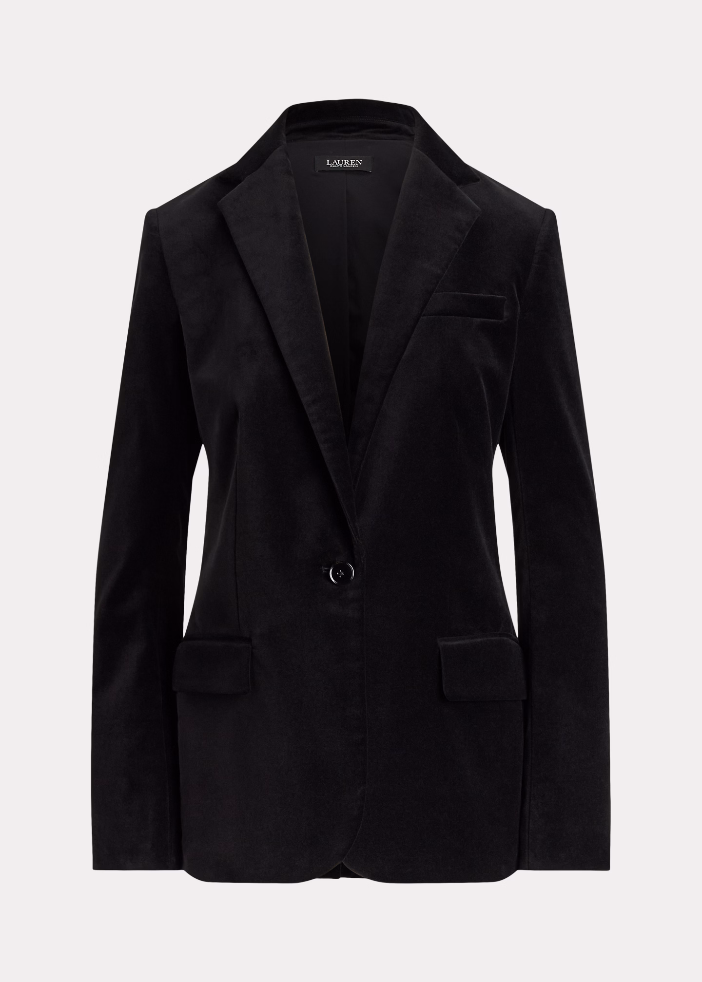 Blazer aus Stretchsamt - RALPH LAUREN OUTLET