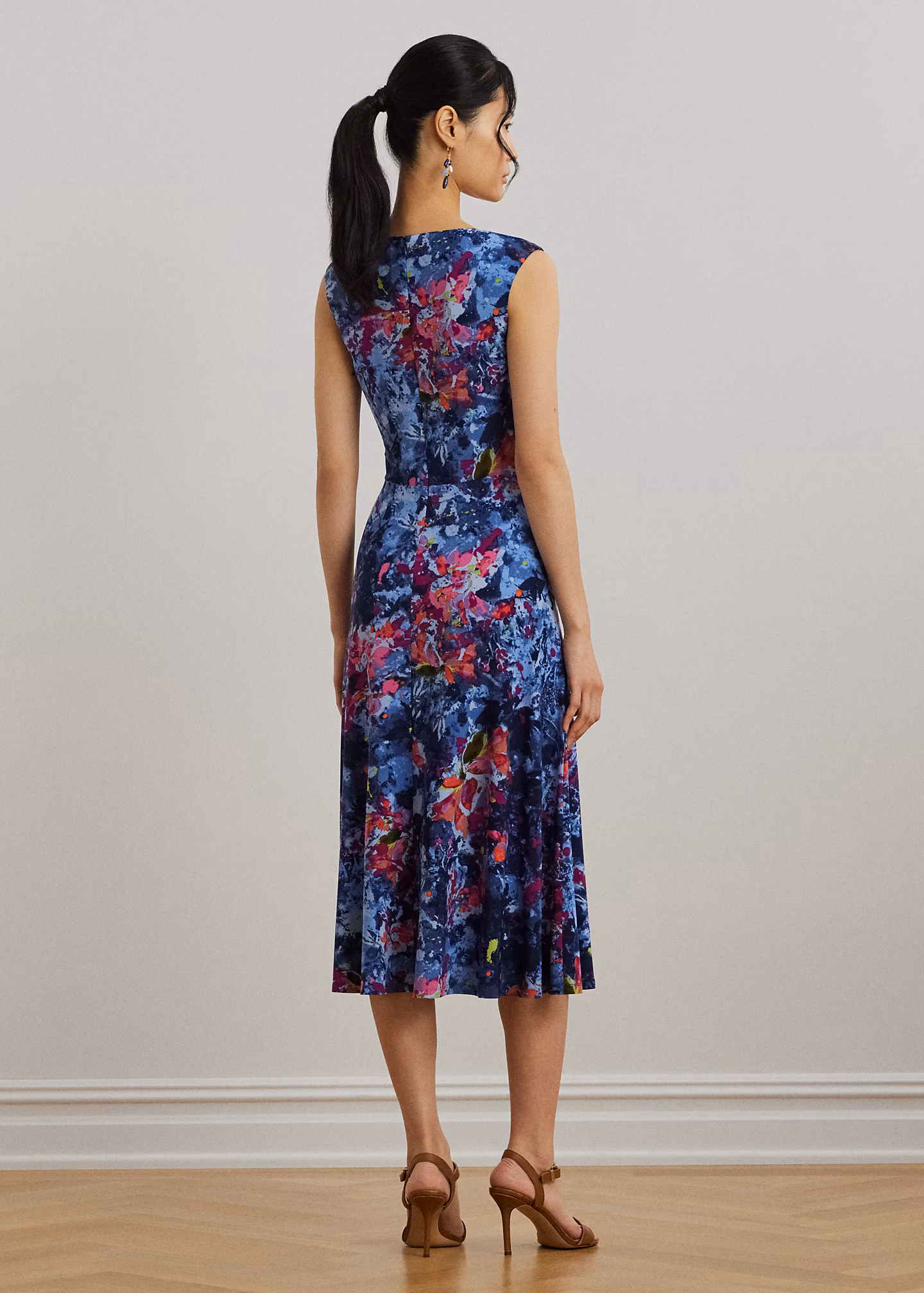 Bedrucktes Jerseykleid mit Twist-Detail - RALPH LAUREN OUTLET