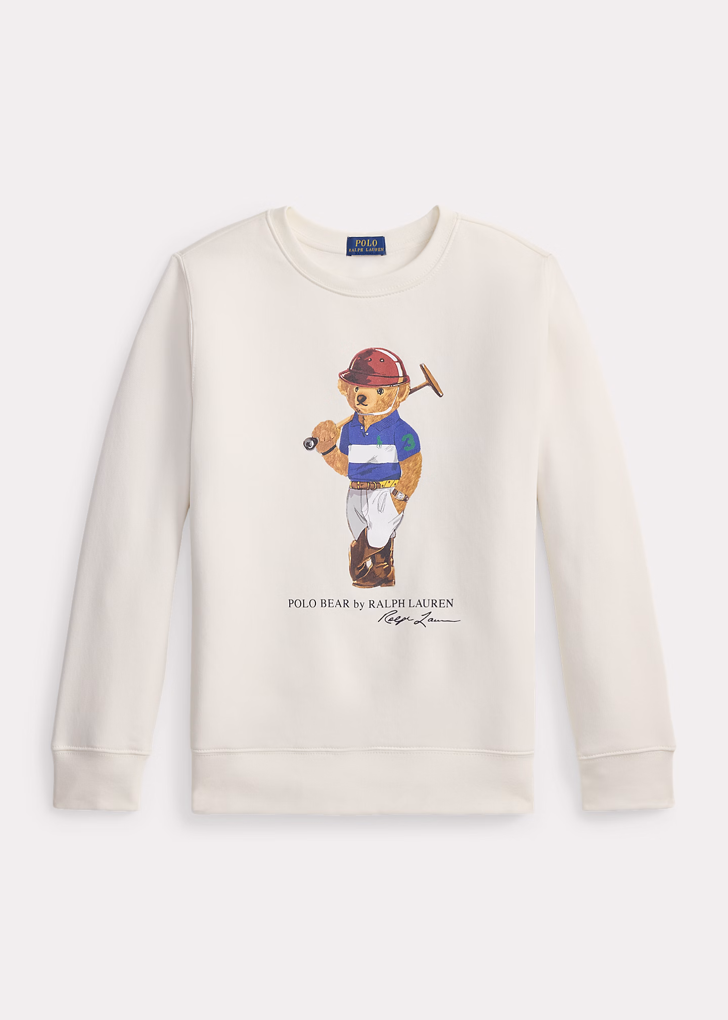 Fleece-Sweatshirt mit Polo Bear - RALPH LAUREN OUTLET