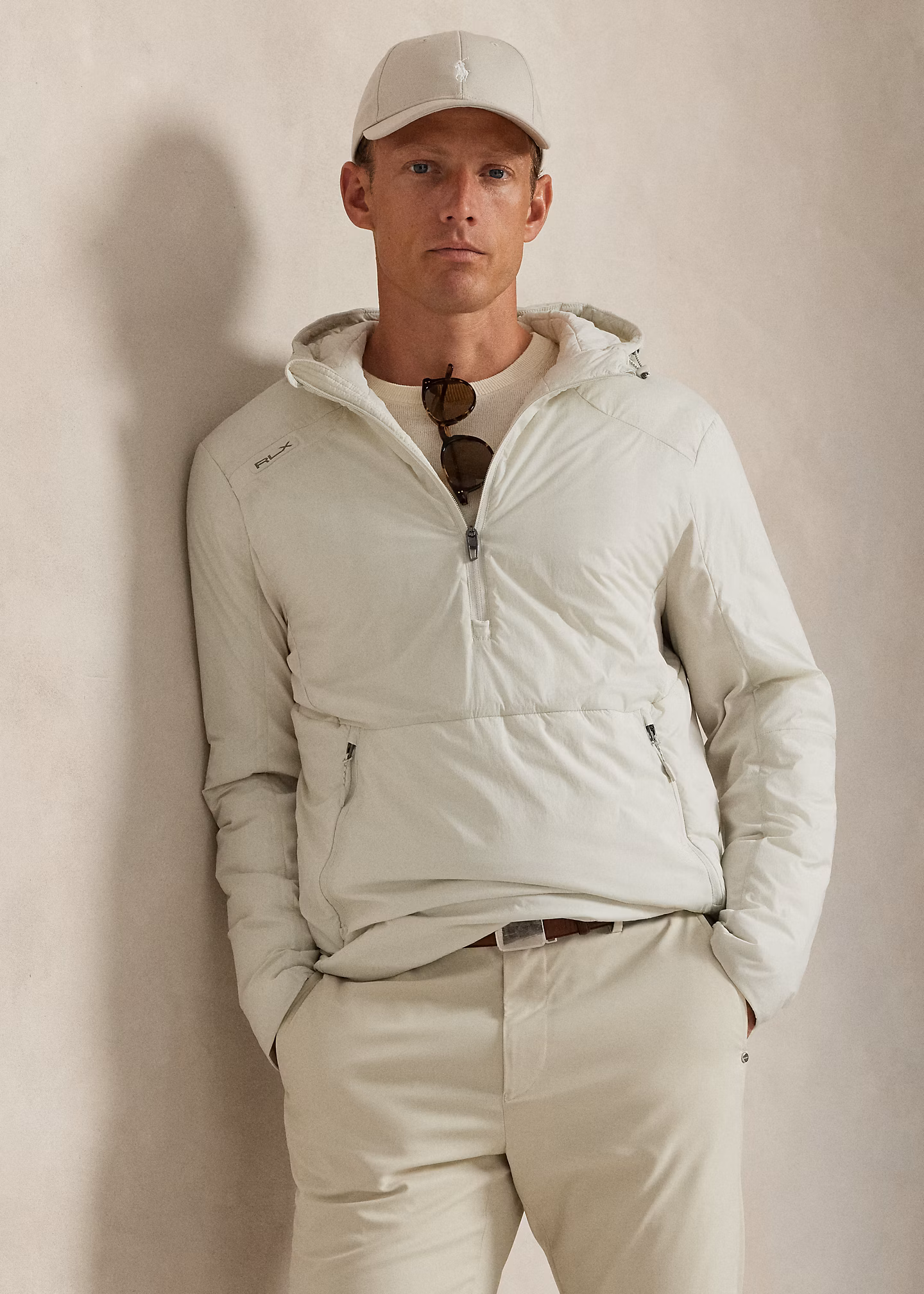 Kapuzenjacke mit halbem Reißverschluss - RALPH LAUREN OUTLET