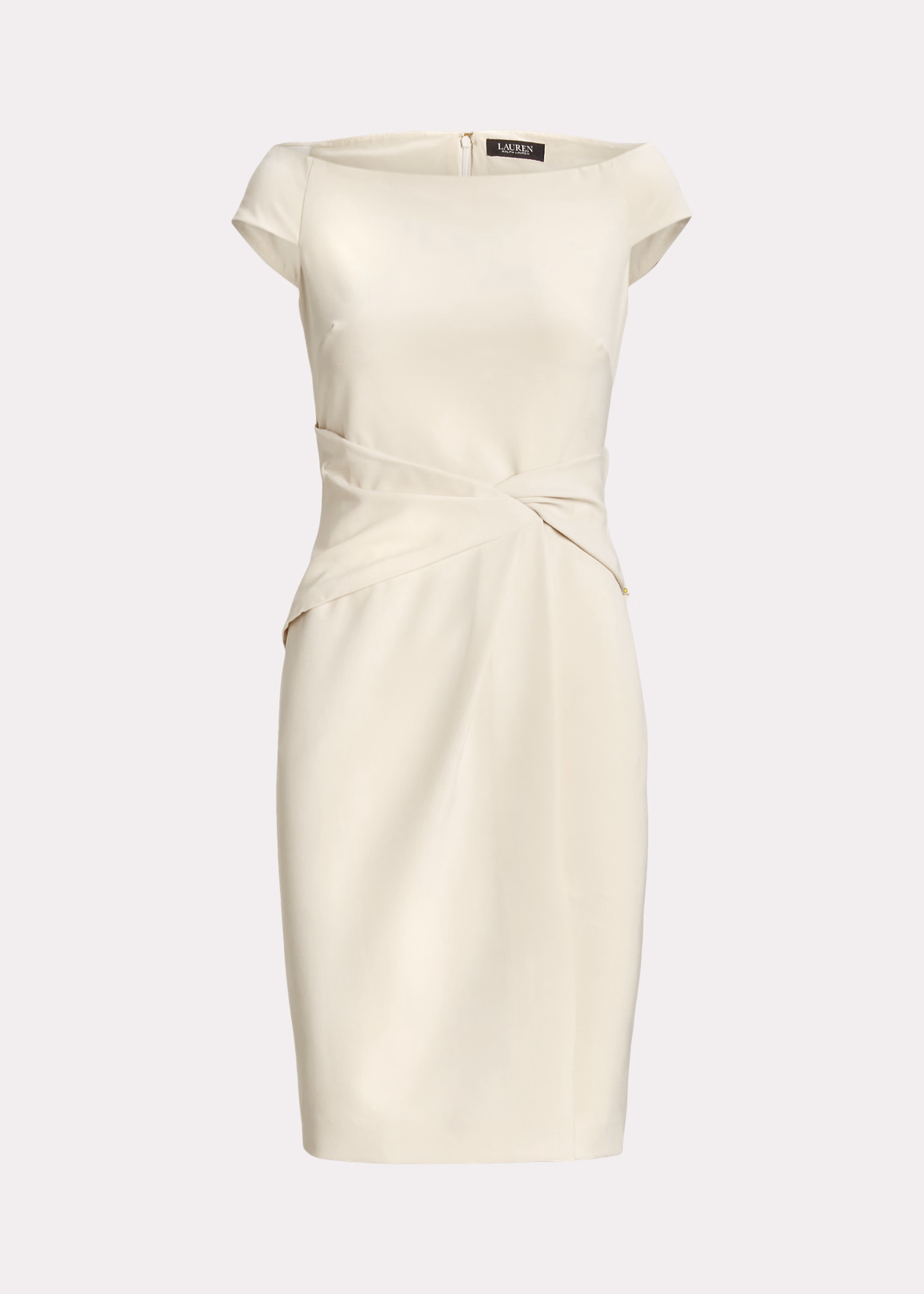 Schulterfreies Cocktailkleid aus Crêpe - RALPH LAUREN OUTLET