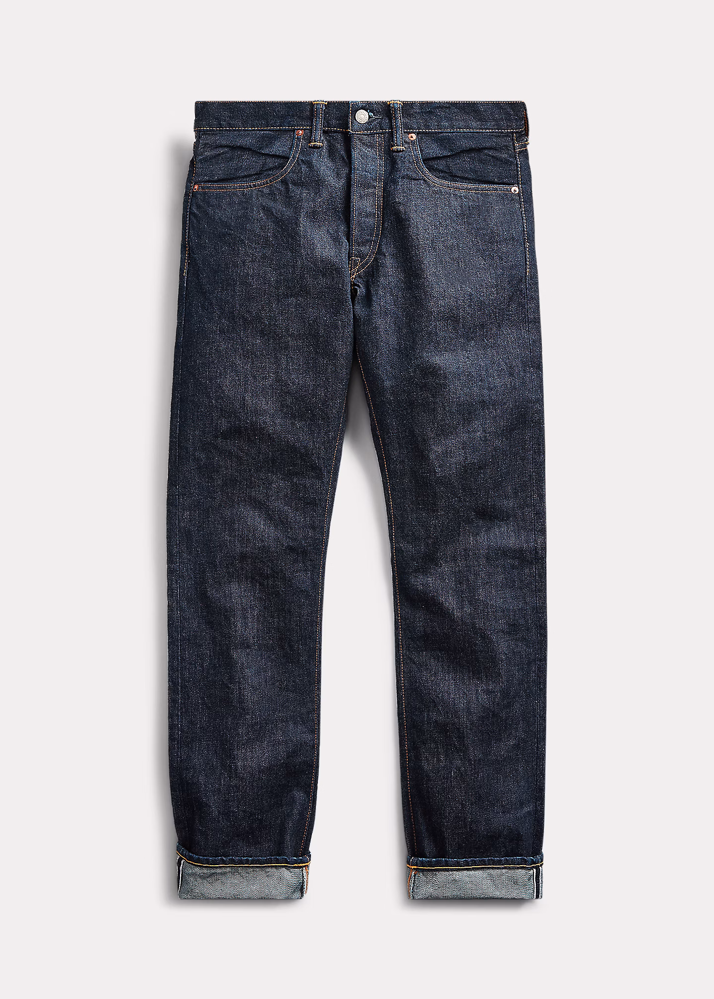 Vorgewaschene Slim-Fit Selvedge-Jeans - RALPH LAUREN OUTLET