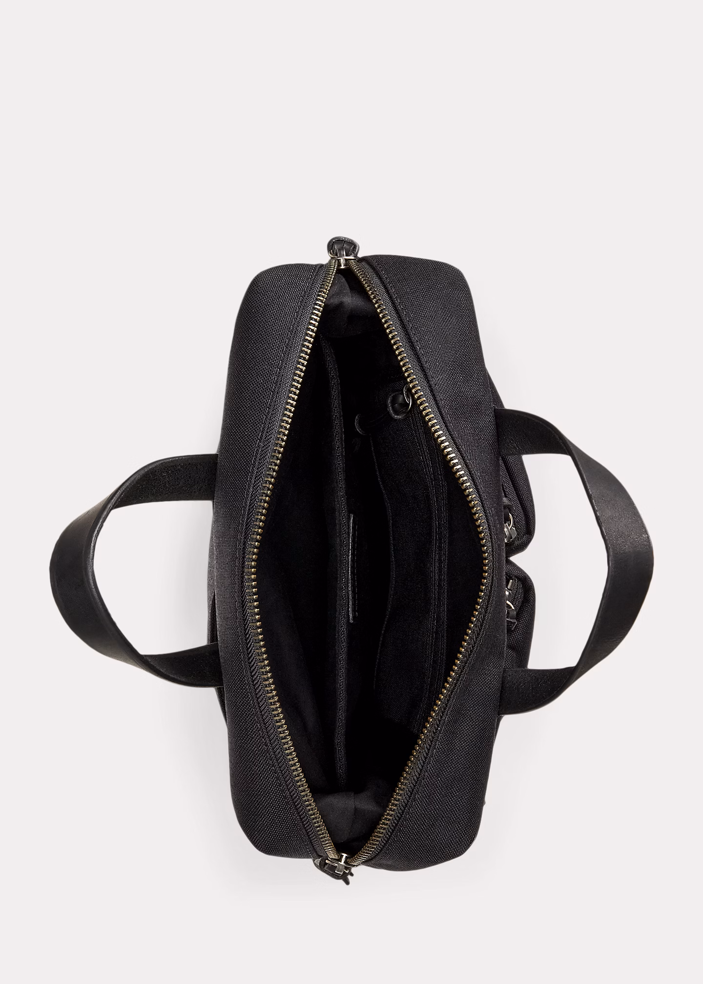 Wandelbarer Rucksack mit Lederbesatz - RALPH LAUREN OUTLET