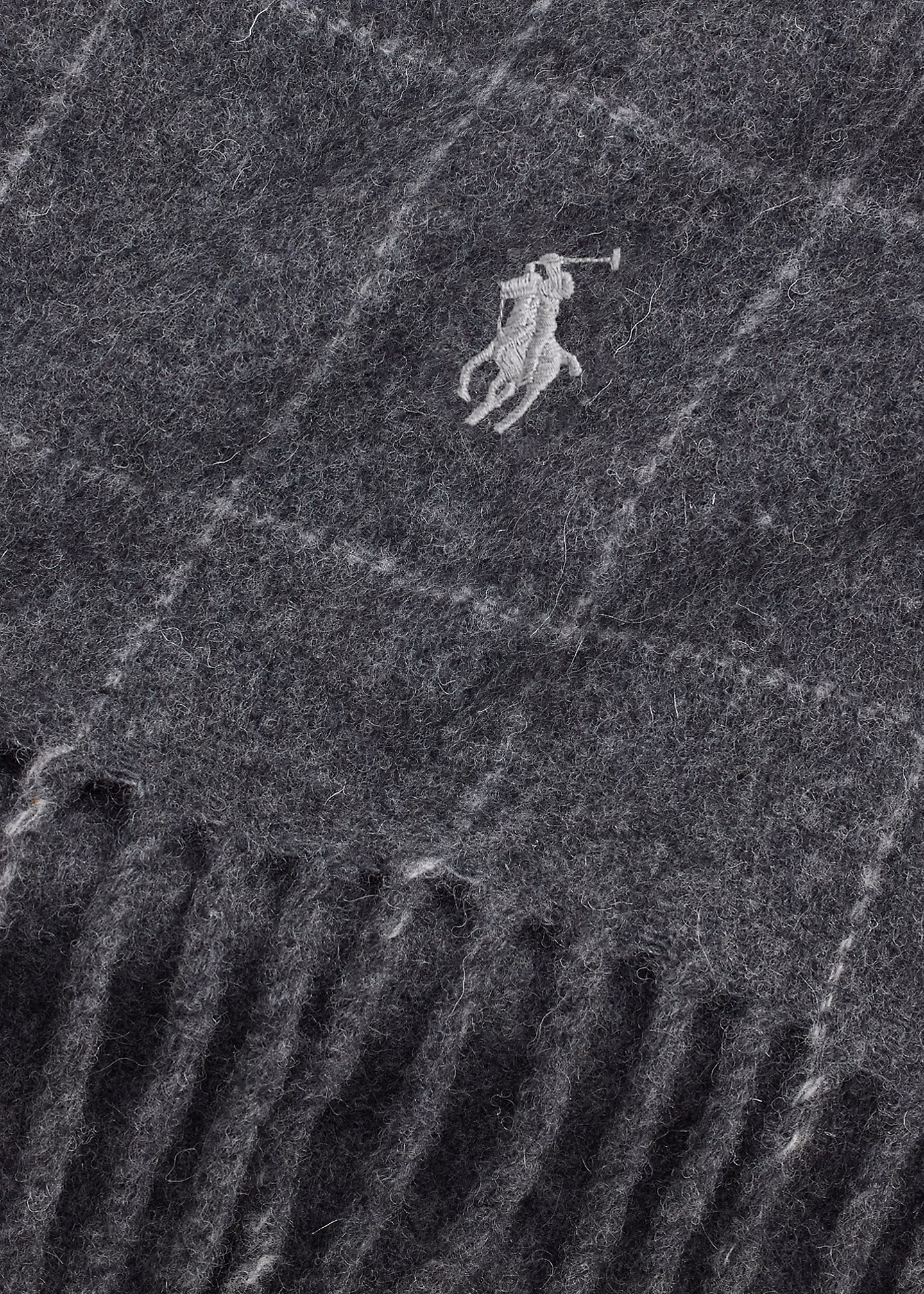 Wollschal mit Windowpane-Karo - RALPH LAUREN OUTLET