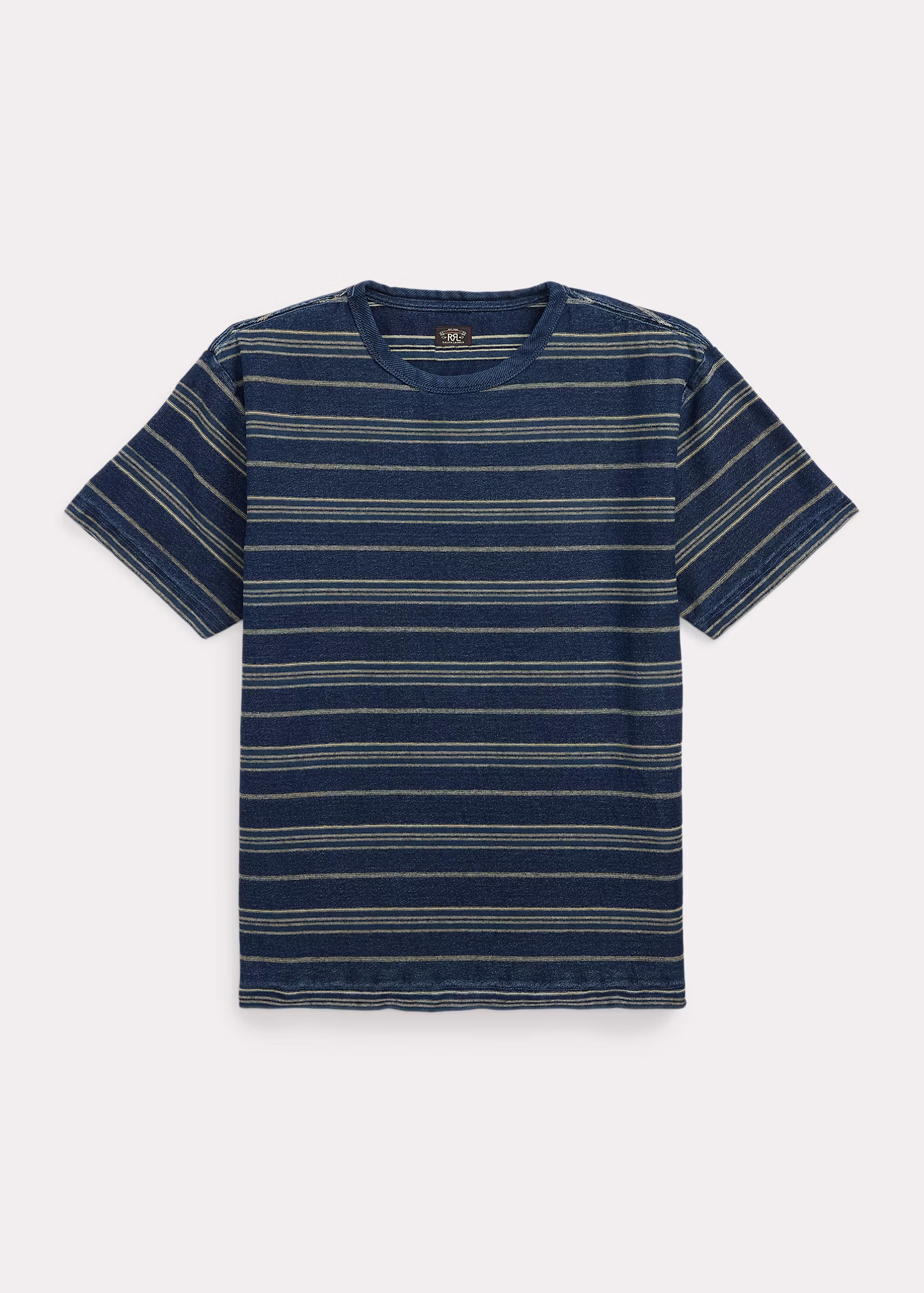 Gestreiftes Jersey-T-Shirt in Indigo - RALPH LAUREN OUTLET