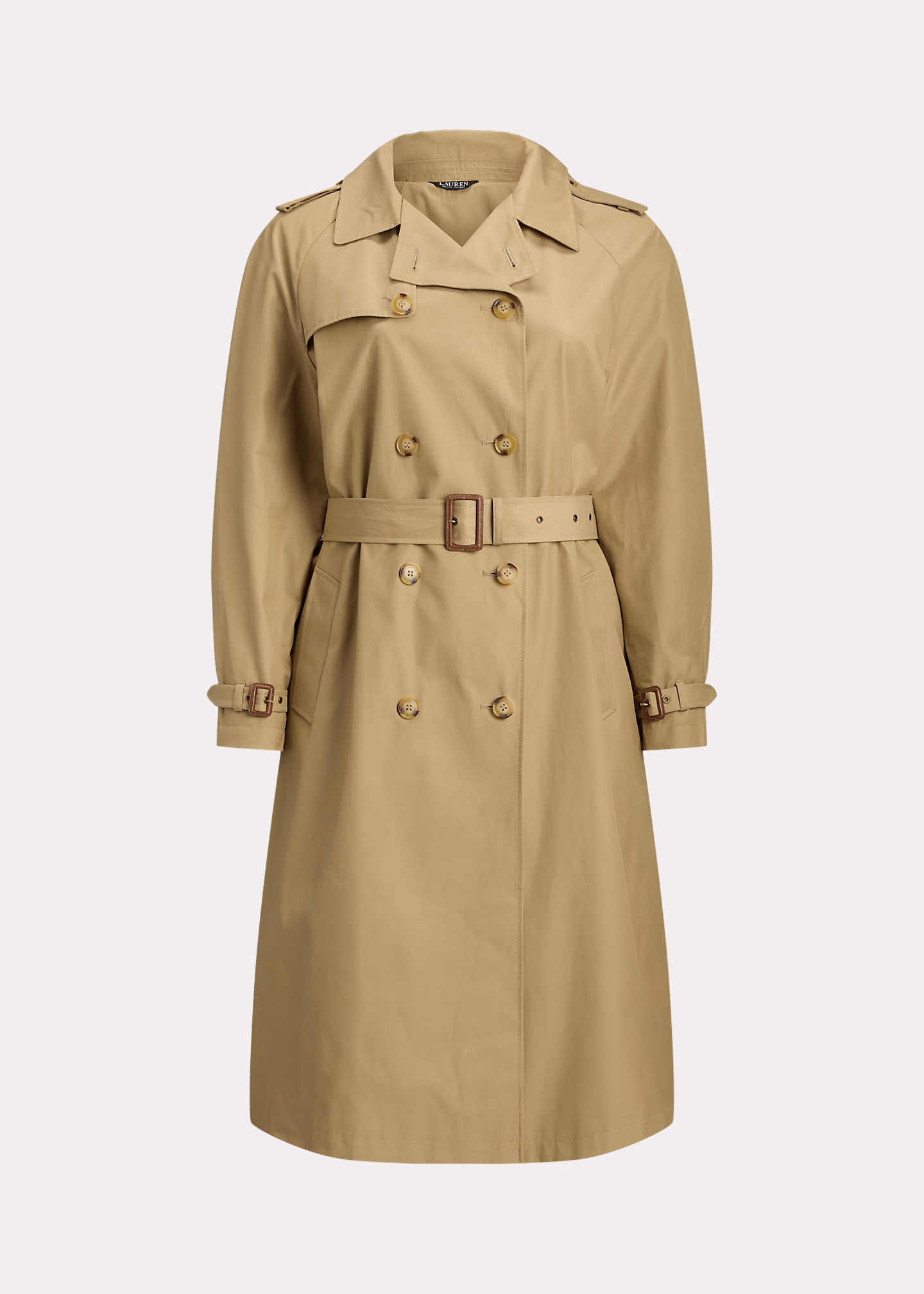 Zweireihiger Trenchcoat mit Gürtel - RALPH LAUREN OUTLET