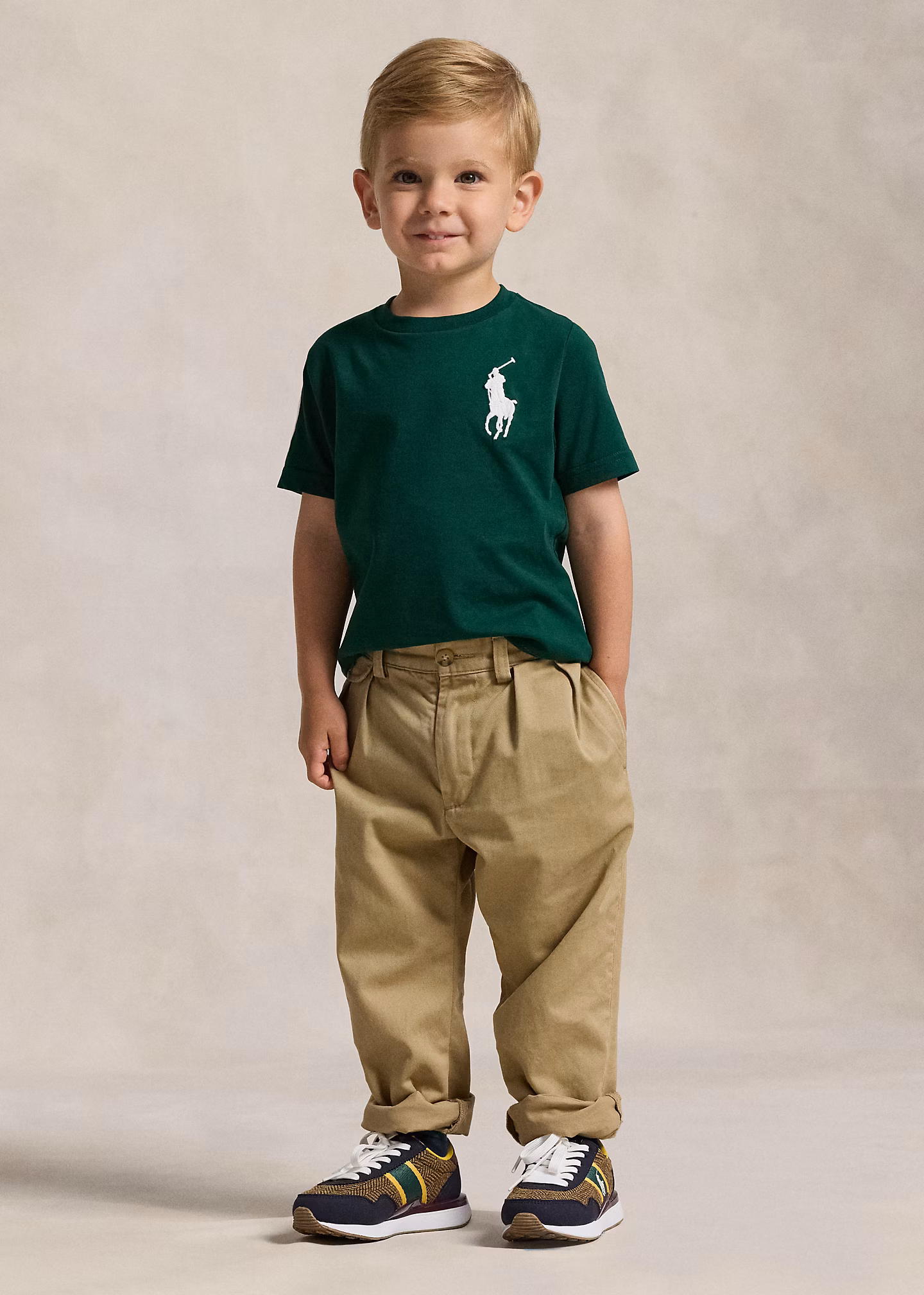 T-Shirt aus Baumwolljersey mit Big Pony - RALPH LAUREN OUTLET