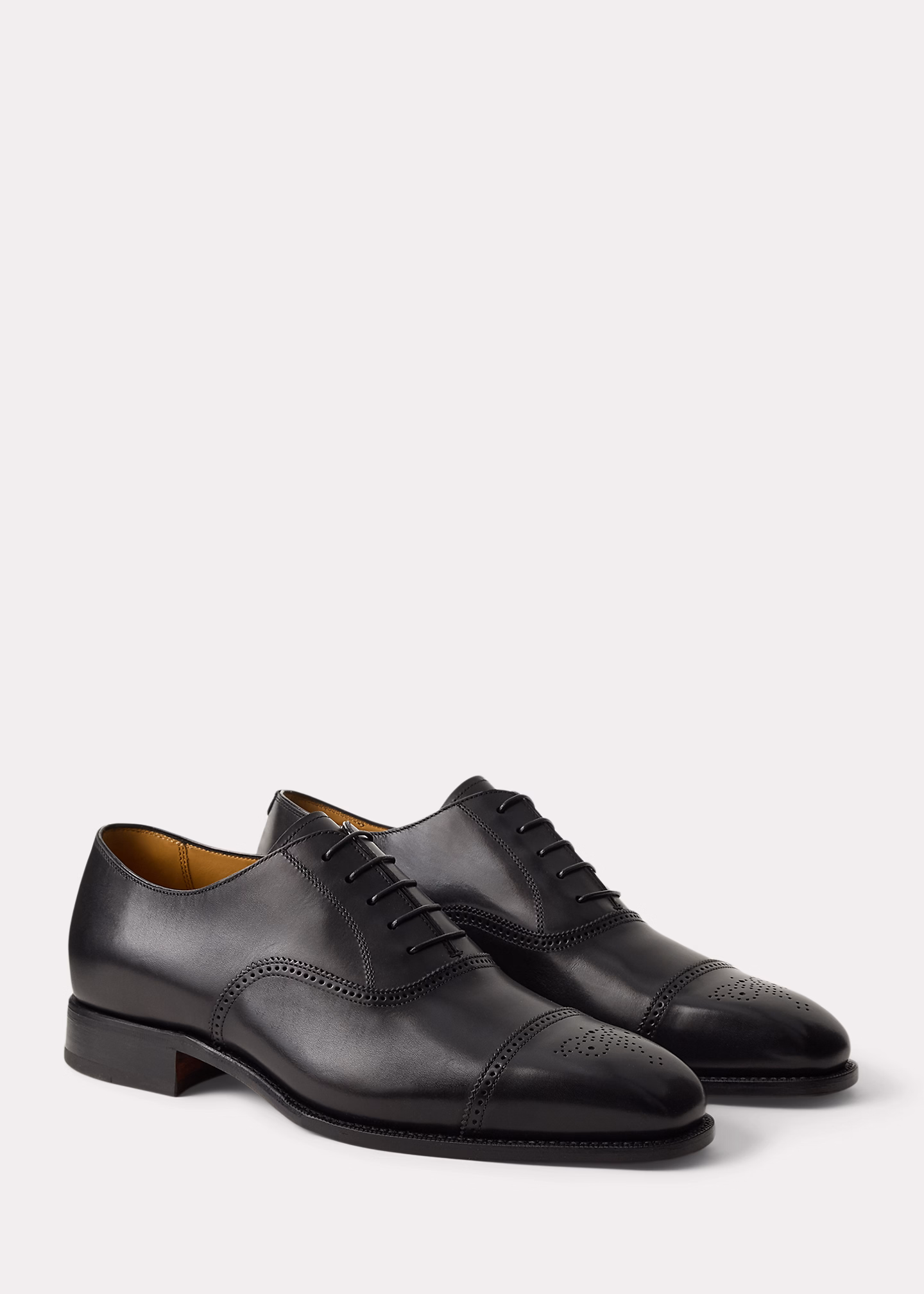 Cap-Toe-Schuh Denver aus Kalbsleder - RALPH LAUREN OUTLET
