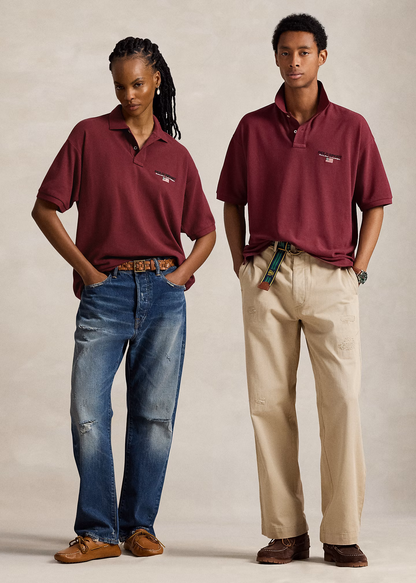 Das Big-Fit Poloshirt - RALPH LAUREN OUTLET