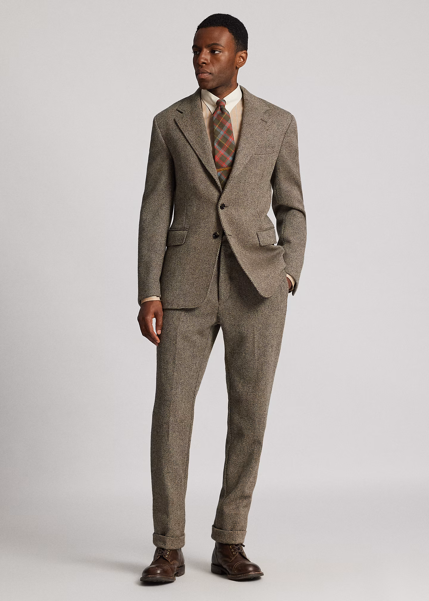 Anzugjacke aus Woll-Ratière - RALPH LAUREN OUTLET