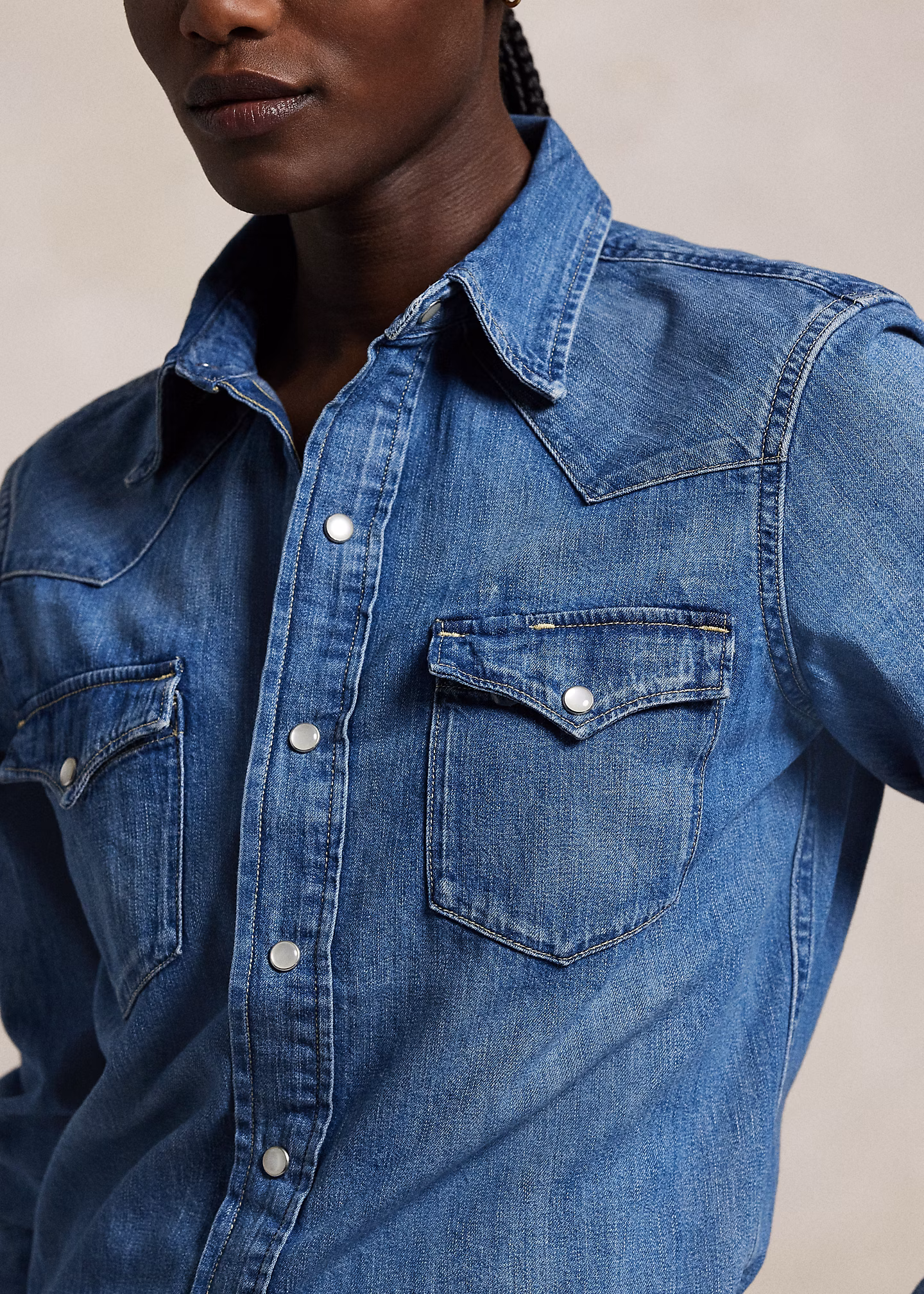 Denim-Westernhemd - RALPH LAUREN OUTLET