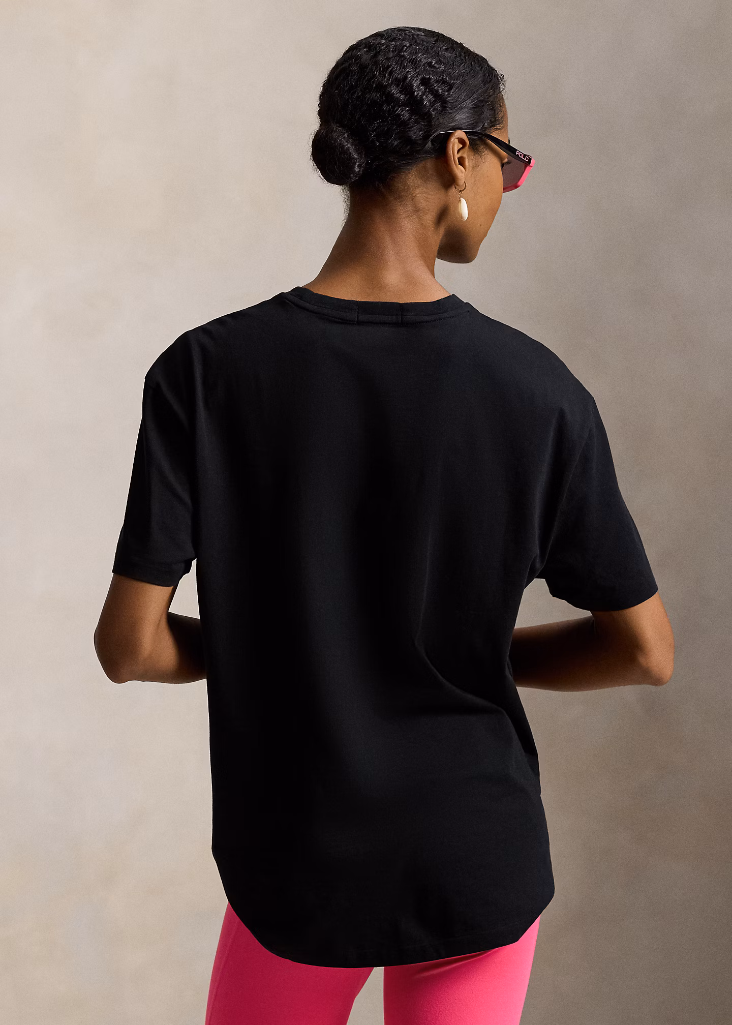 Classic-Fit T-Shirt mit Pink Pony - RALPH LAUREN OUTLET