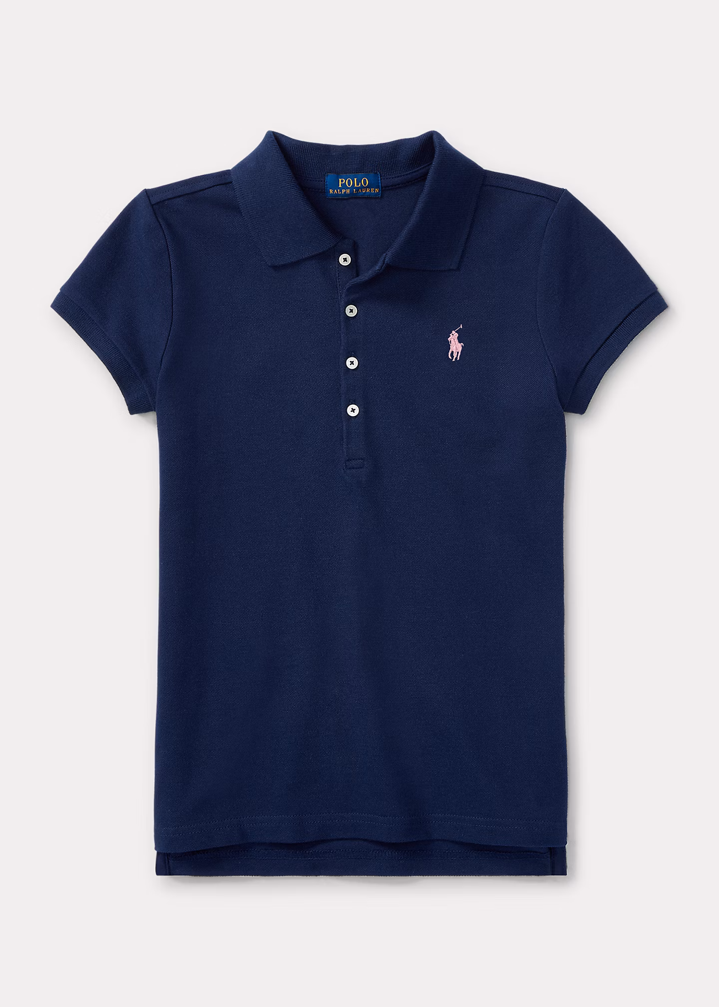 Polo aus Stretch-Baumwollpiqué - RALPH LAUREN OUTLET