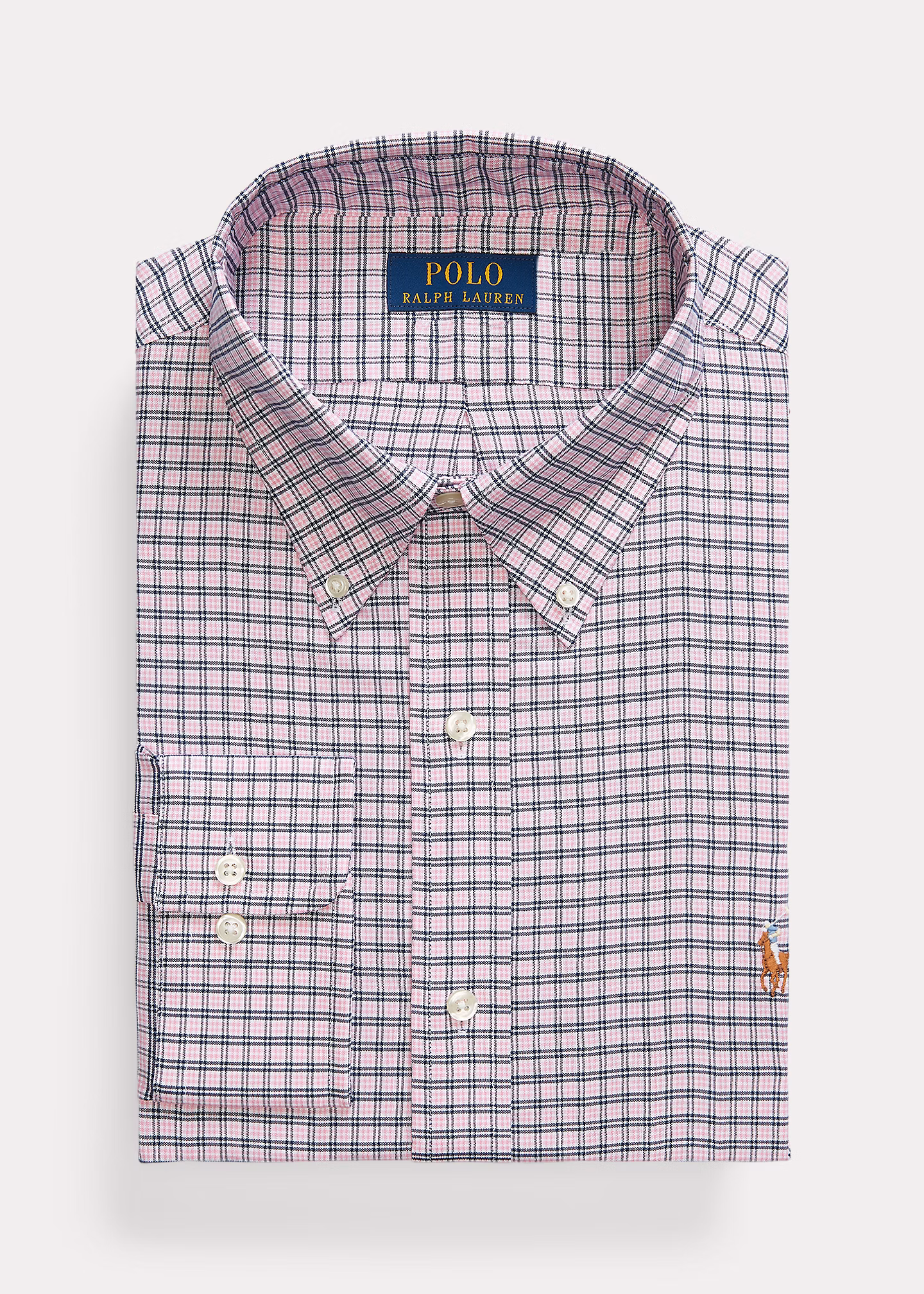 Gemustertes Custom-Fit Oxfordhemd - RALPH LAUREN OUTLET