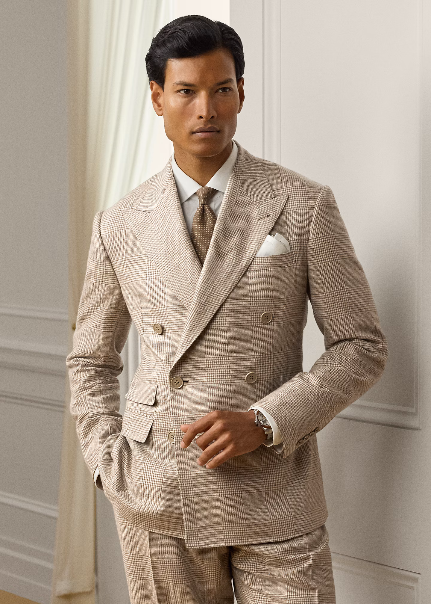 Anzug Kent mit Glencheck-Muster - RALPH LAUREN OUTLET