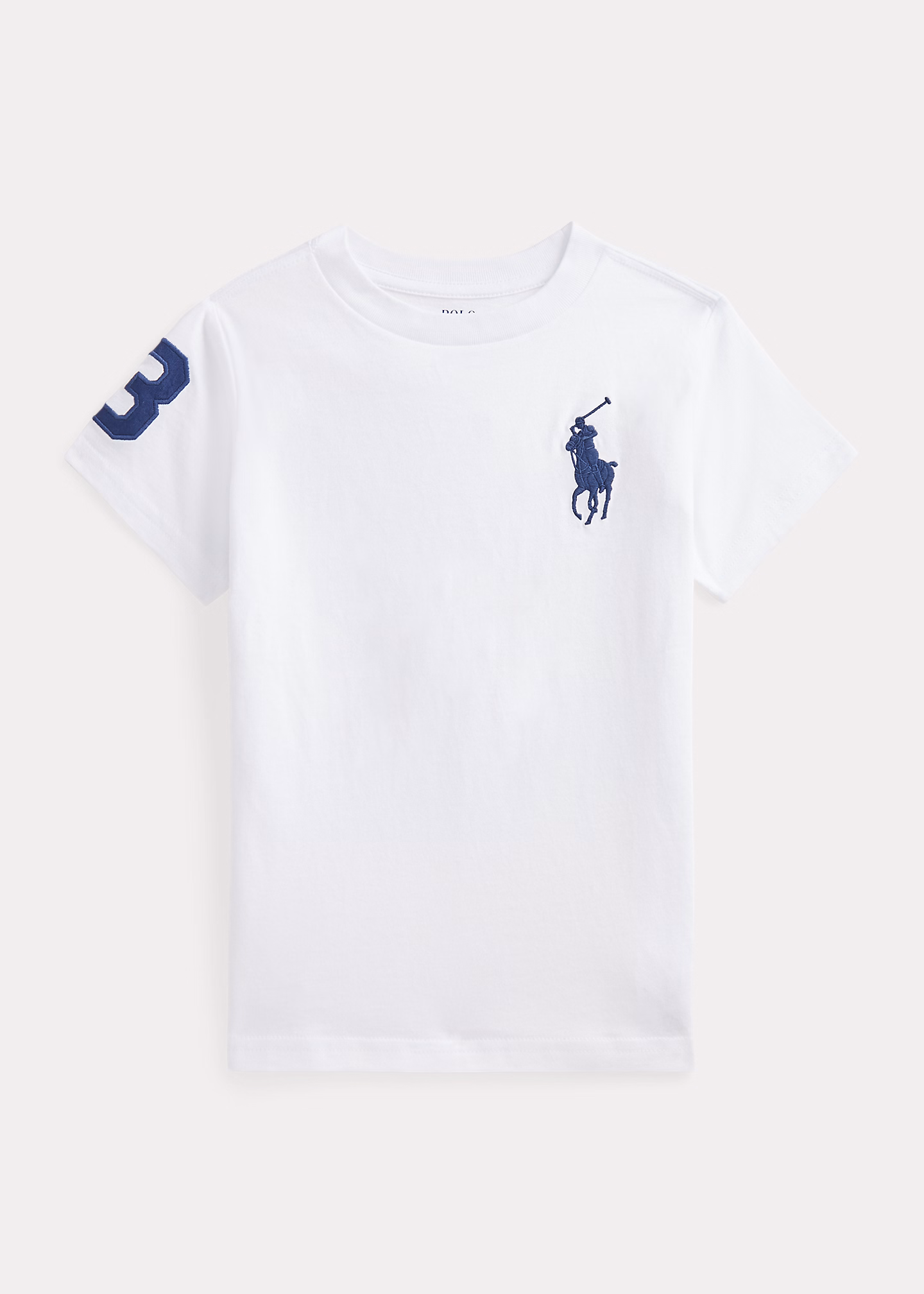 T-Shirt aus Baumwolljersey mit Big Pony - RALPH LAUREN OUTLET