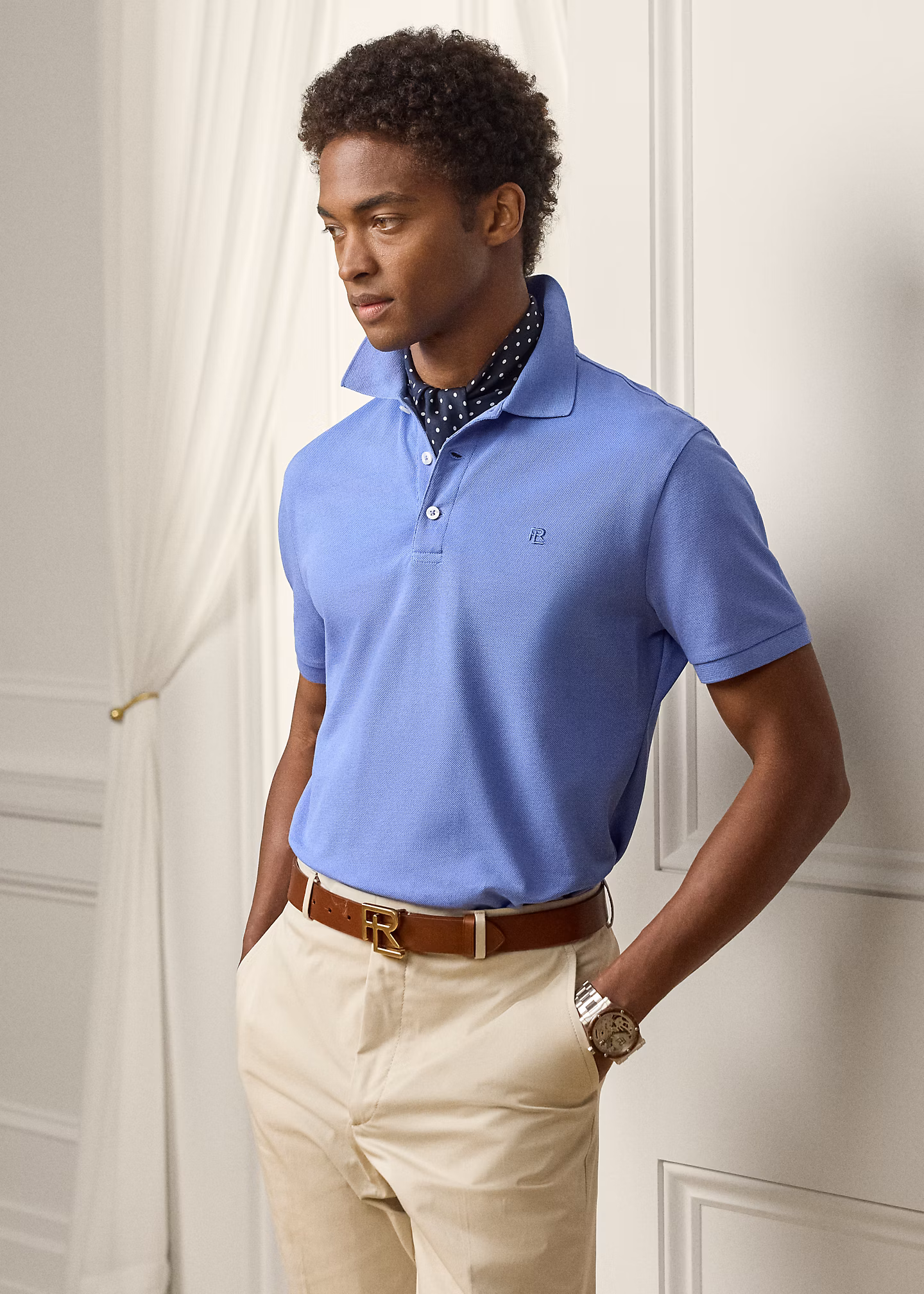 Custom-Slim-Fit Piqué-Poloshirt - RALPH LAUREN OUTLET