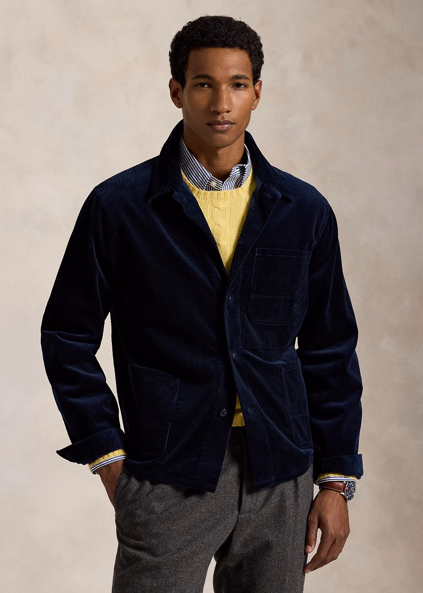 Utility-Jacke aus Kordsamt - RALPH LAUREN OUTLET