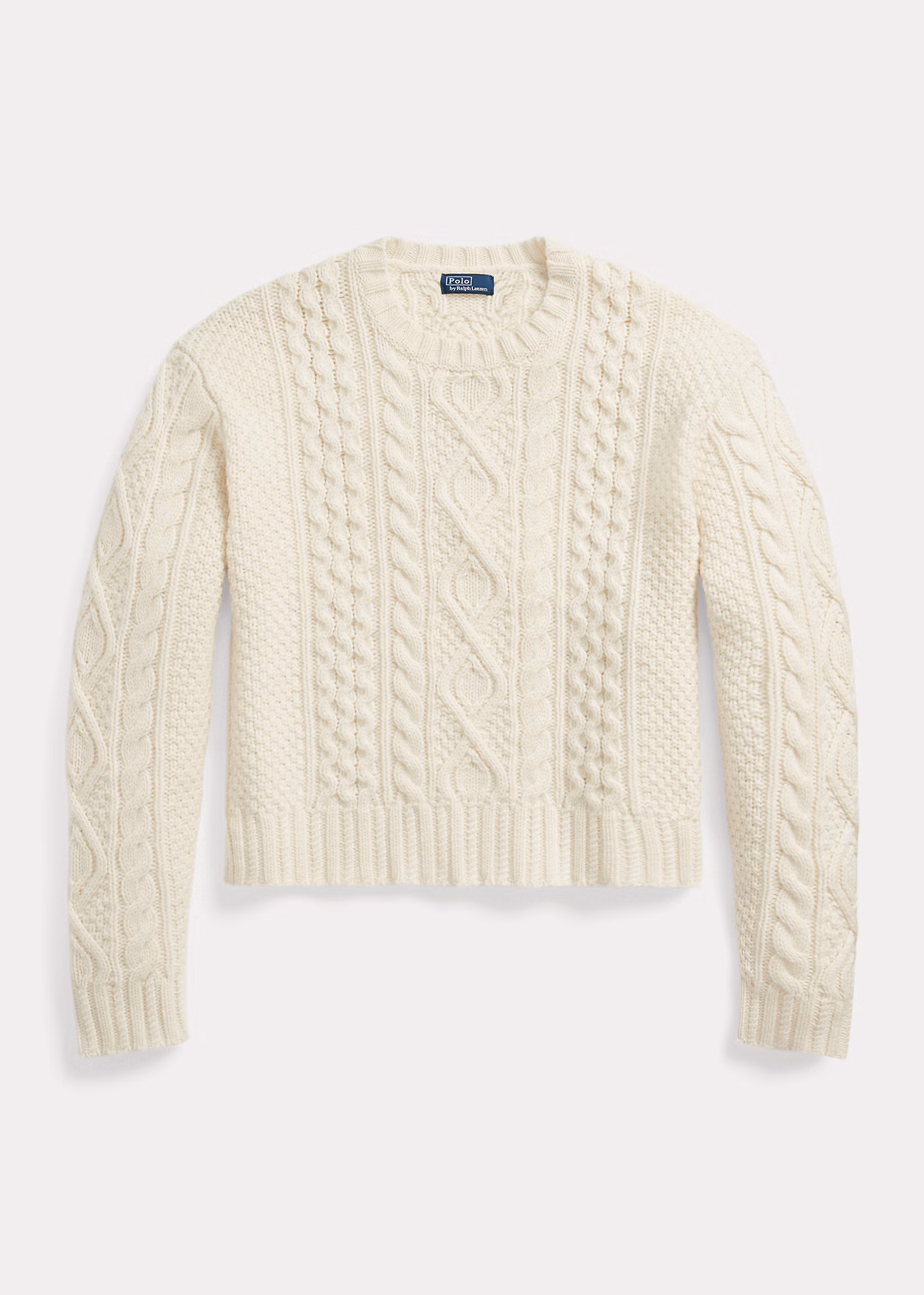 Aran-Strickpullover aus Wollmischung - RALPH LAUREN OUTLET