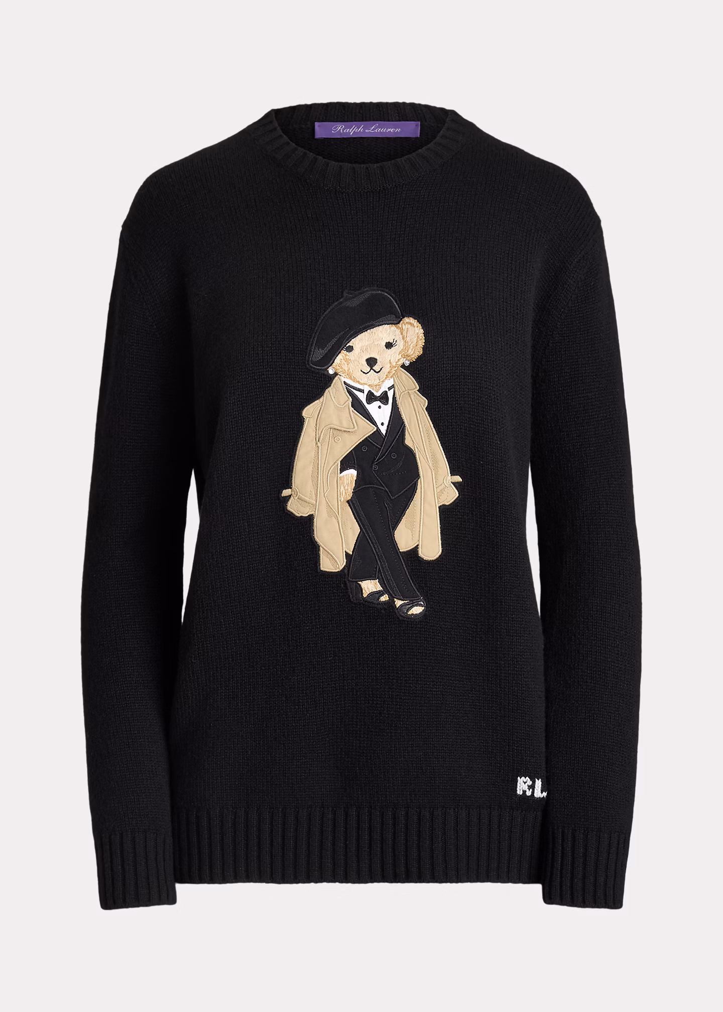 Kaschmirpullover mit Trench Polo Bear - RALPH LAUREN OUTLET