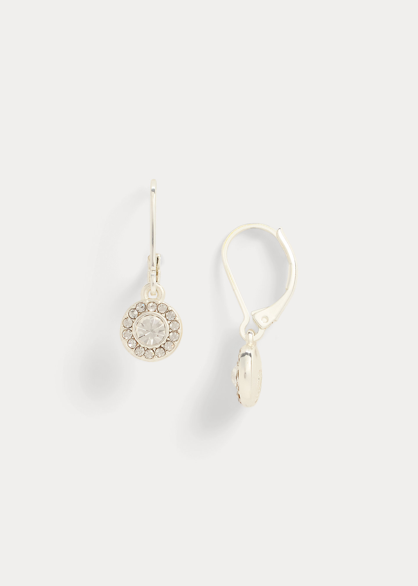 Versilberte Pavé-Ohrhänger - RALPH LAUREN OUTLET