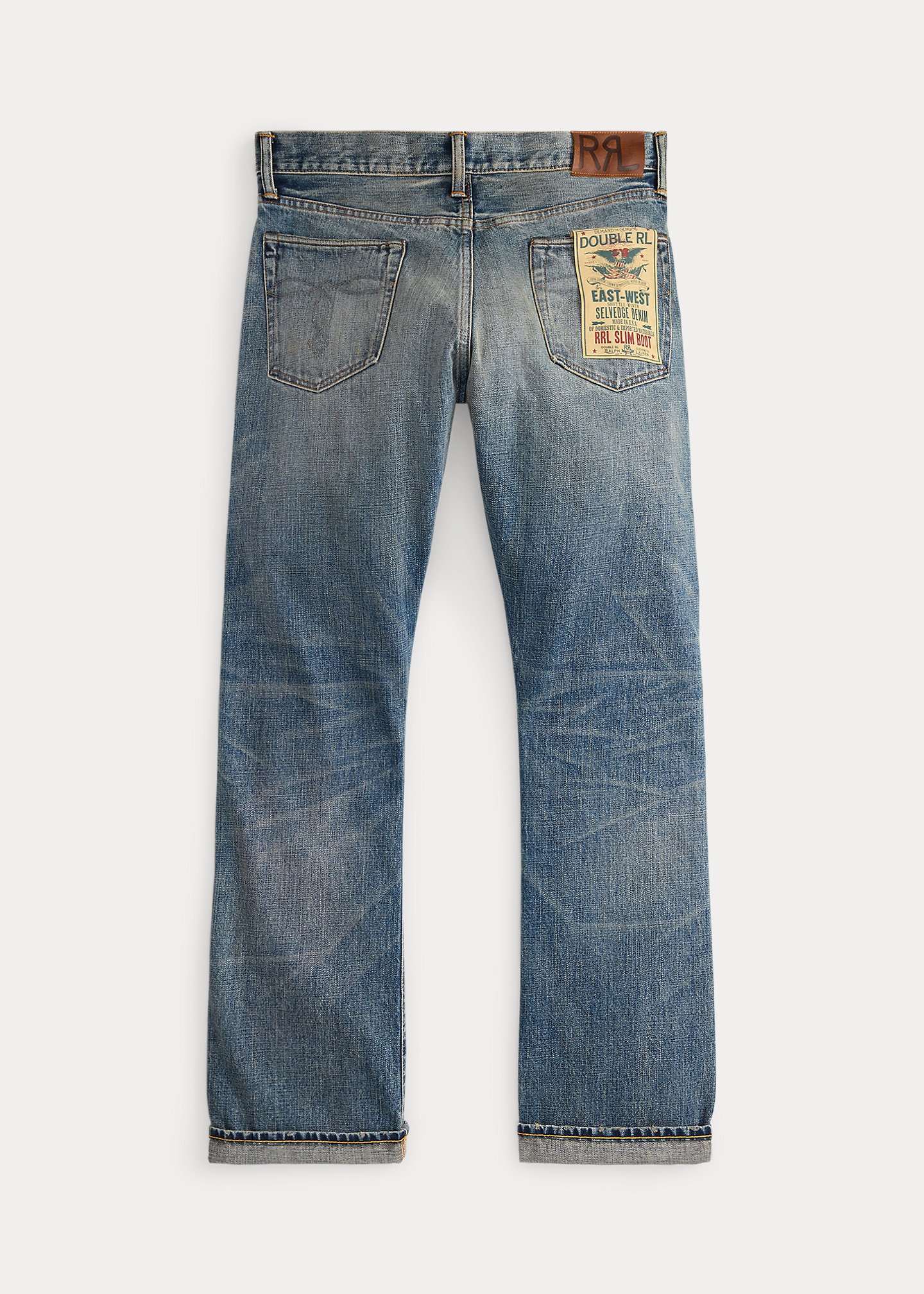 Slim-Fit Bootcut-Jeans Briarfield - RALPH LAUREN OUTLET