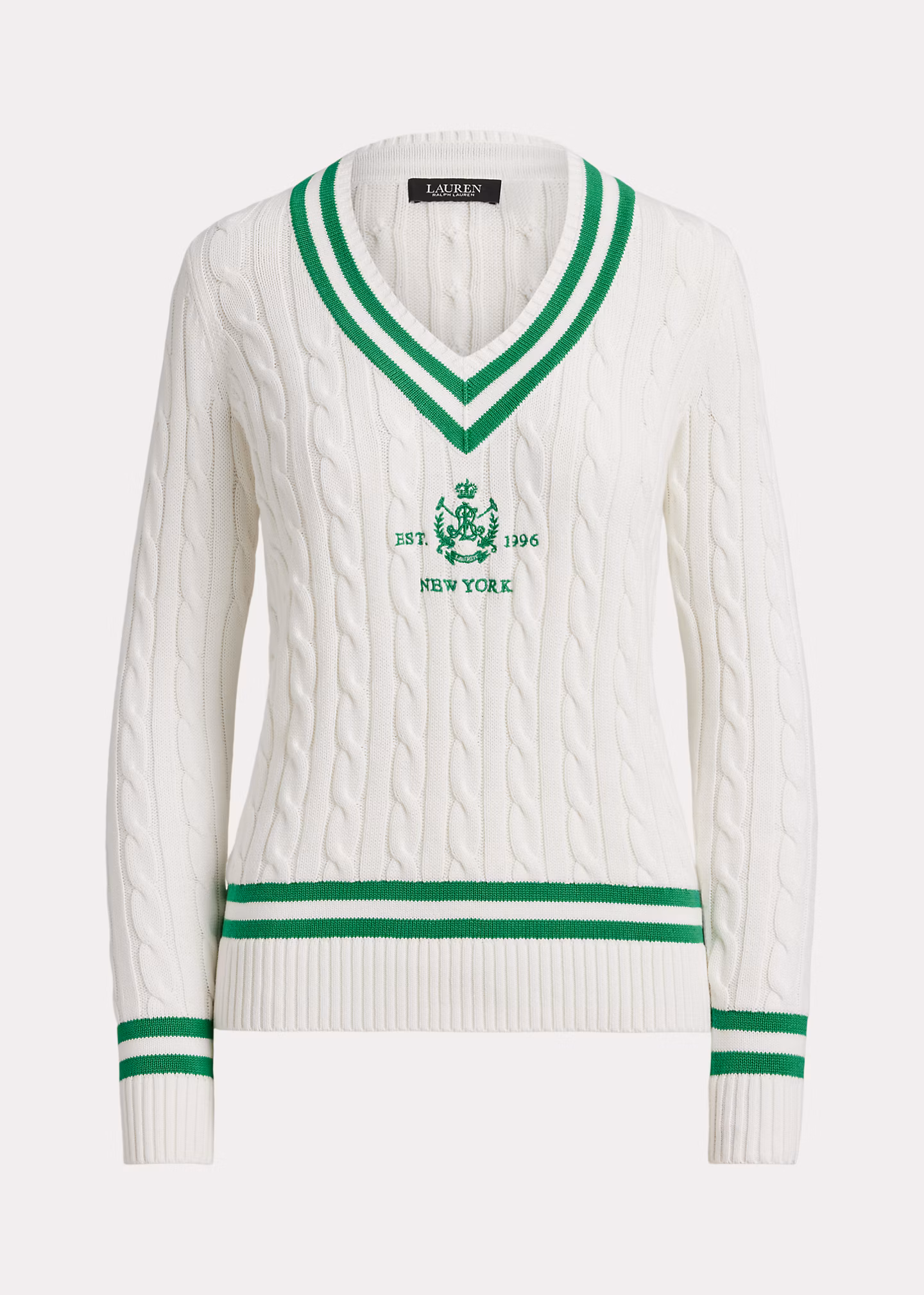 Cricket-Pullover mit Zopfmuster - RALPH LAUREN OUTLET
