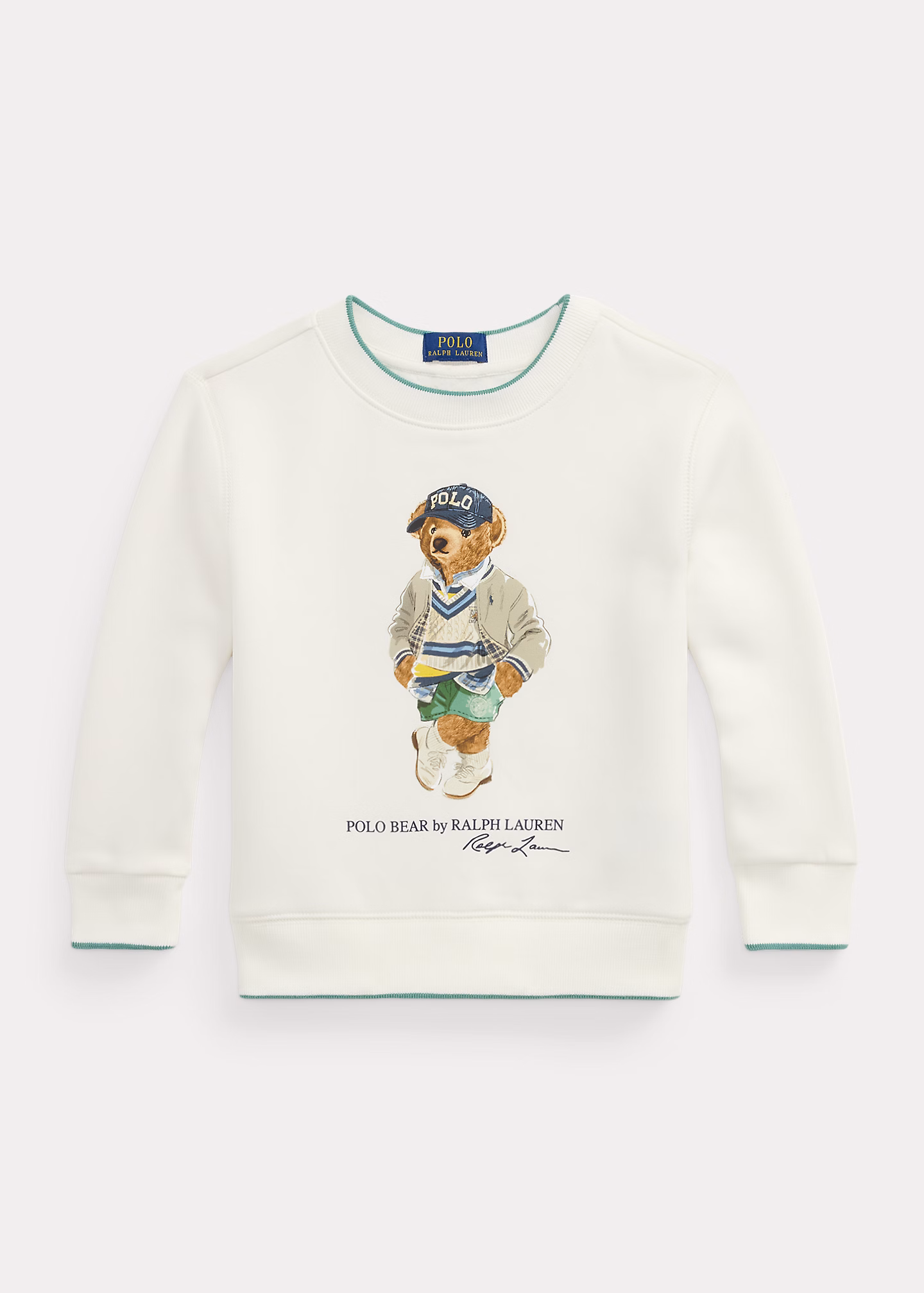 Fleece-Sweatshirt mit Polo Bear - RALPH LAUREN OUTLET