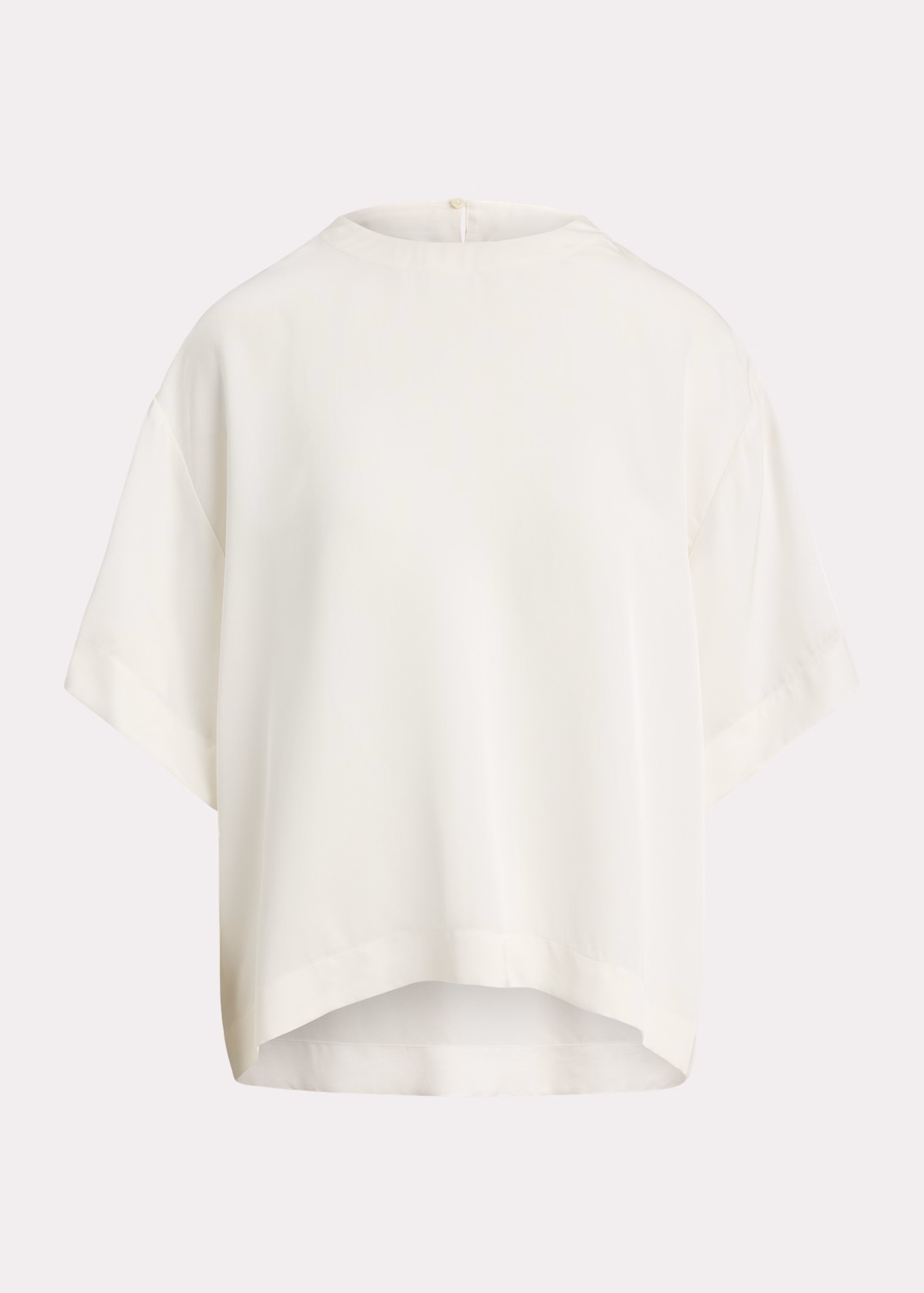 Oversize-Fit T-Shirt aus Satin - RALPH LAUREN OUTLET