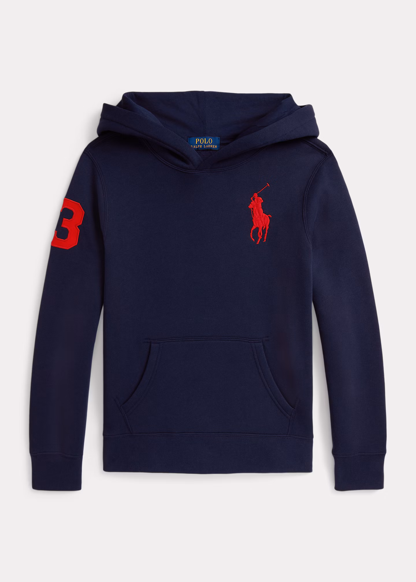 Fleece-Kapuzenshirt mit Big Pony - RALPH LAUREN OUTLET