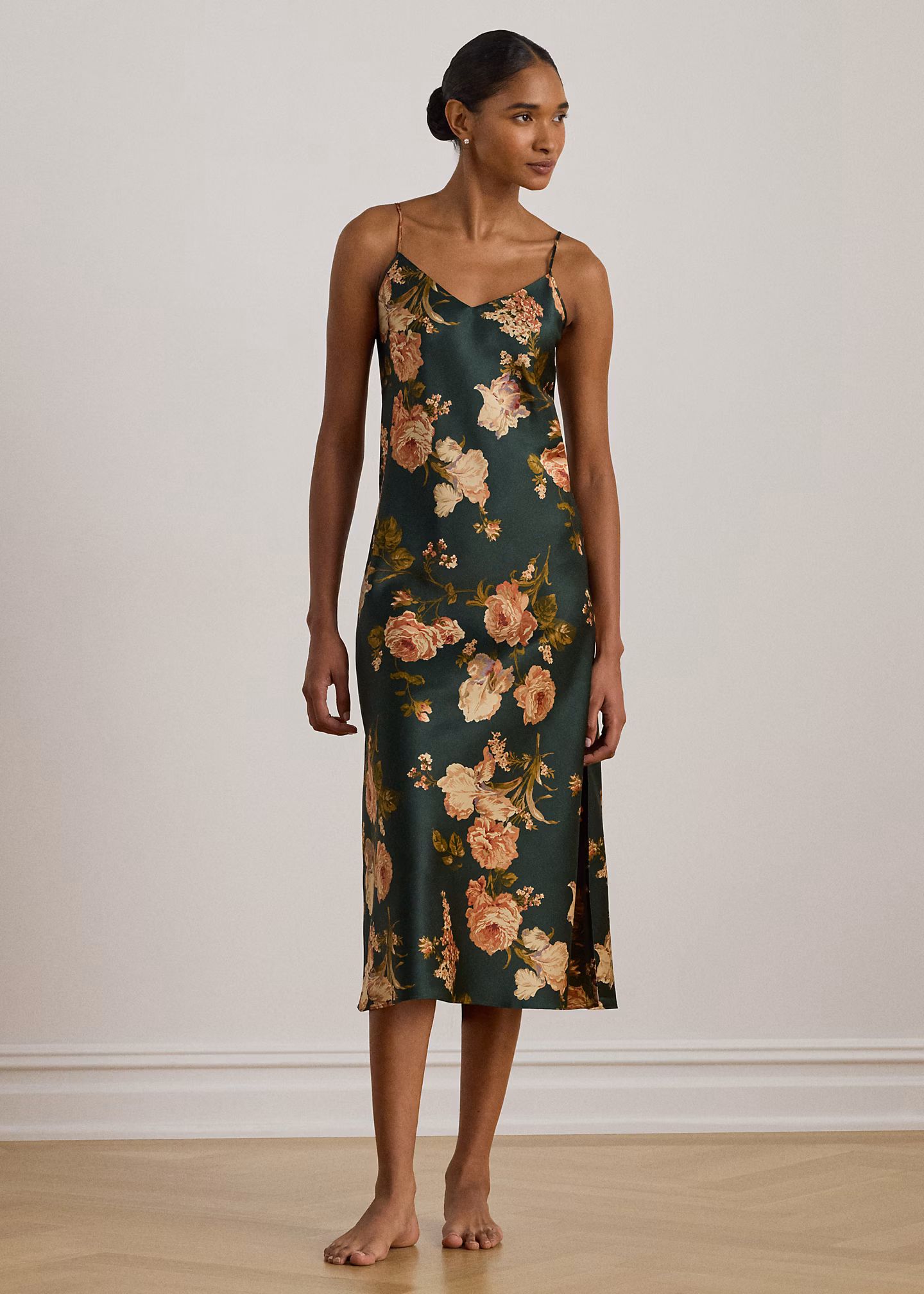 Geblümtes Satinnachthemd - RALPH LAUREN OUTLET