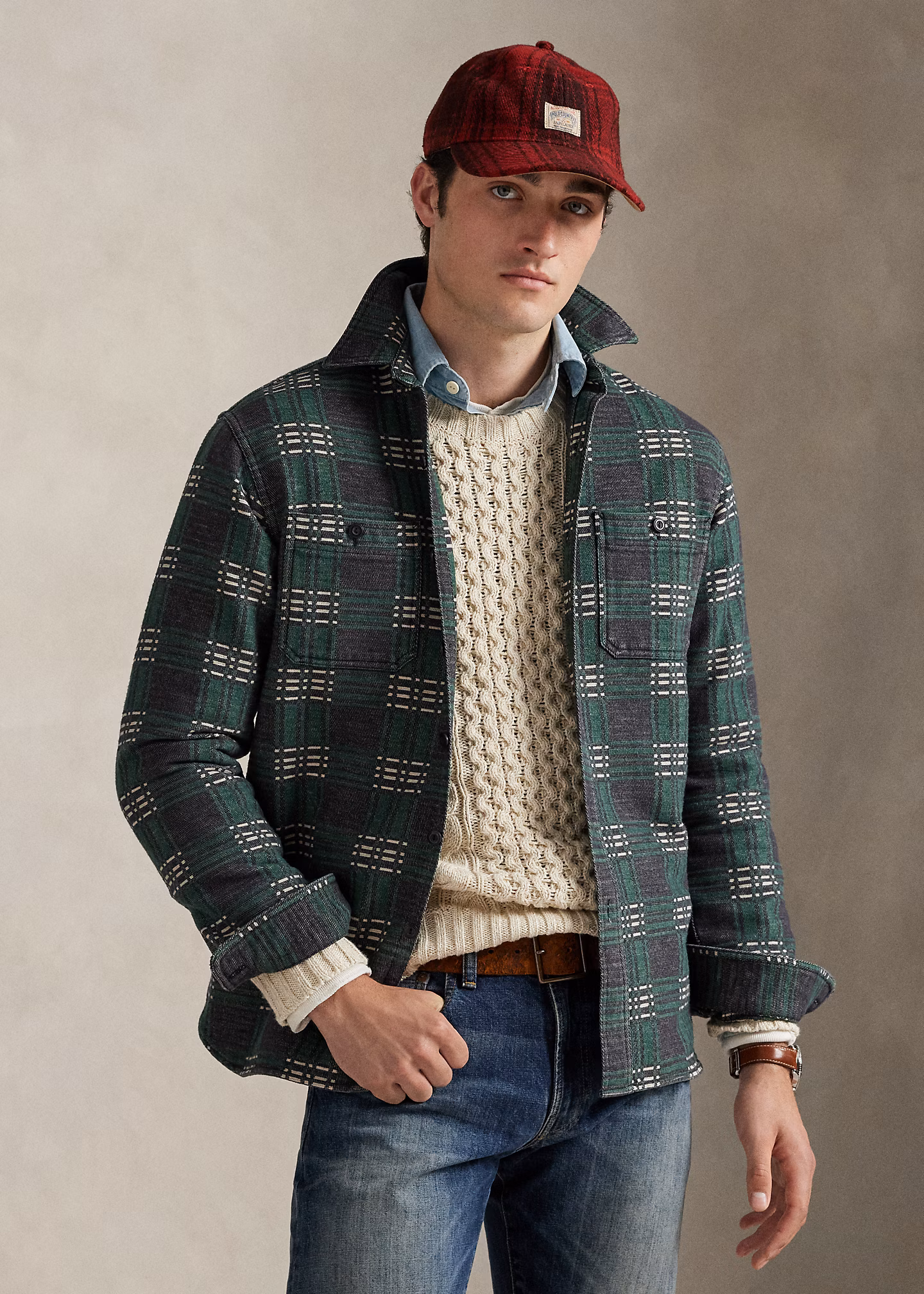 Classic-Fit Arbeitshemd aus Flanell - RALPH LAUREN OUTLET