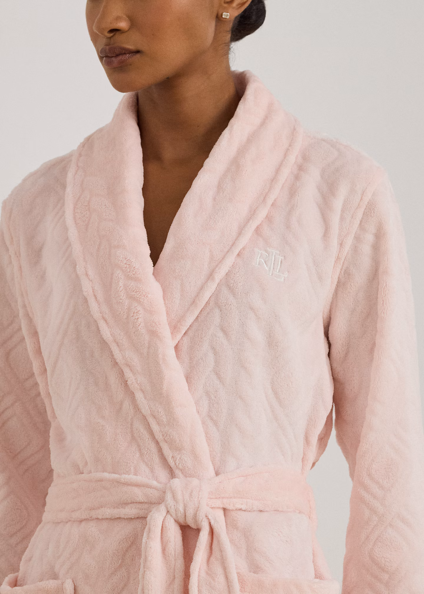 Chenille-Bademantel mit Schalkragen - RALPH LAUREN OUTLET