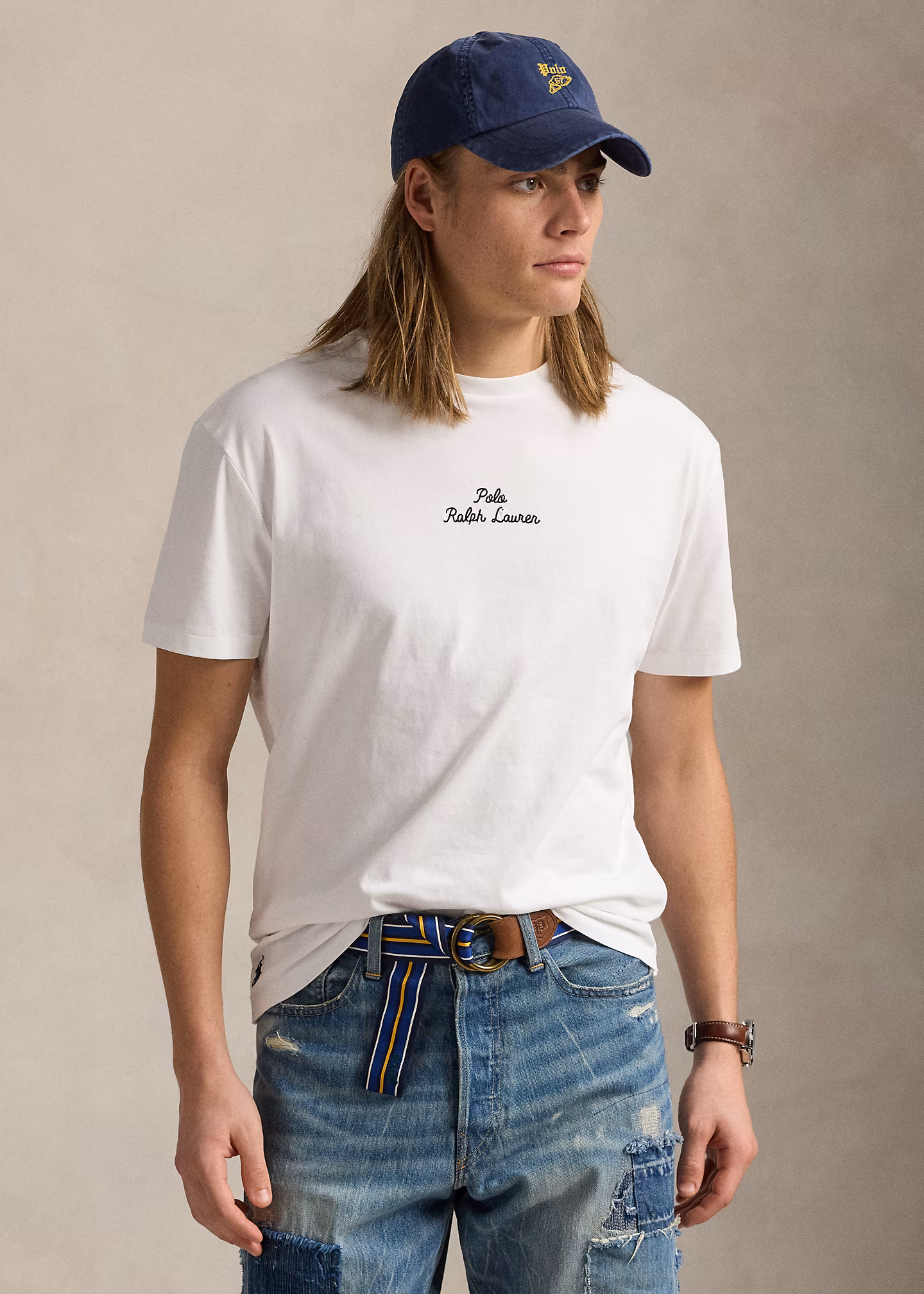 Classic-Fit Jersey-T-Shirt mit Logo - RALPH LAUREN OUTLET
