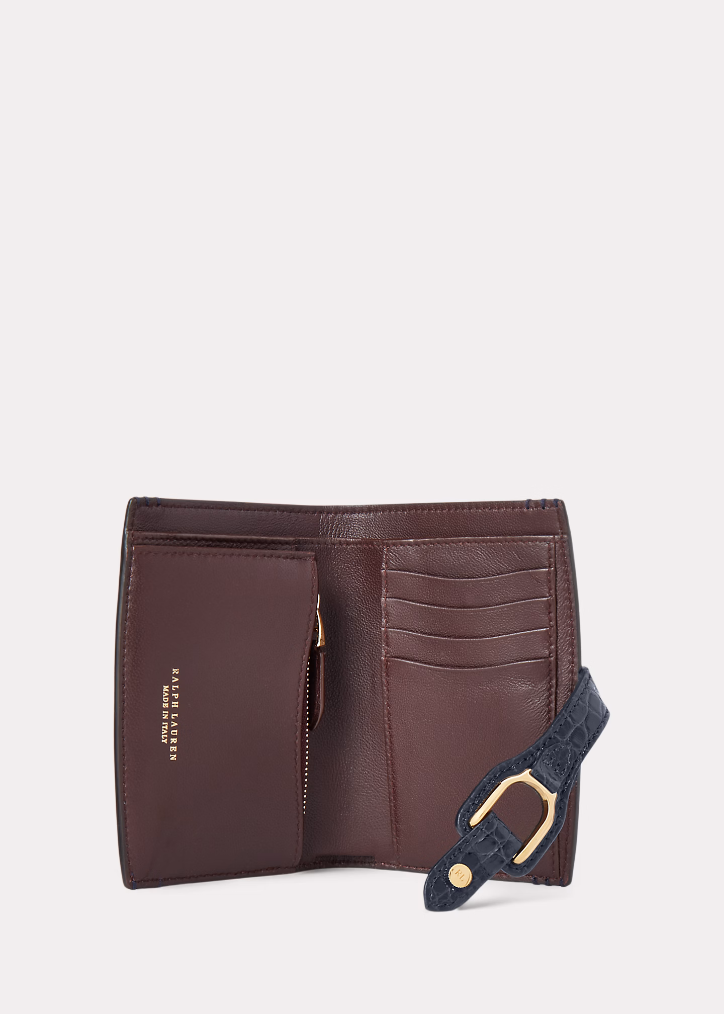 Brieftasche Welington aus Schlangenleder - RALPH LAUREN OUTLET