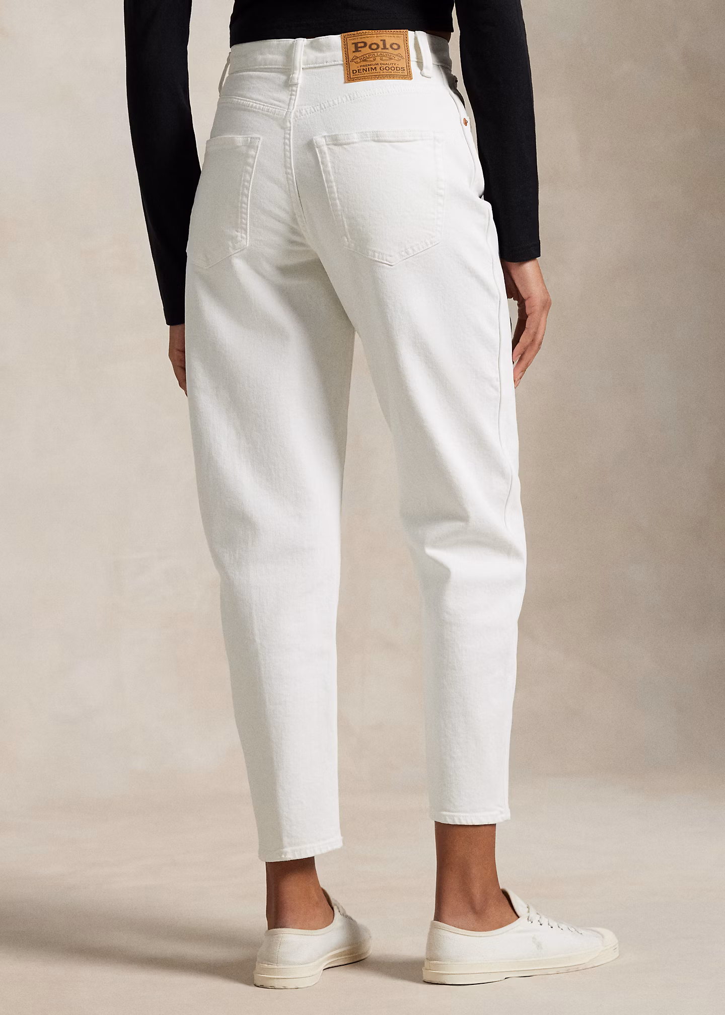 Curved-Tapered-Fit Jeans - RALPH LAUREN OUTLET