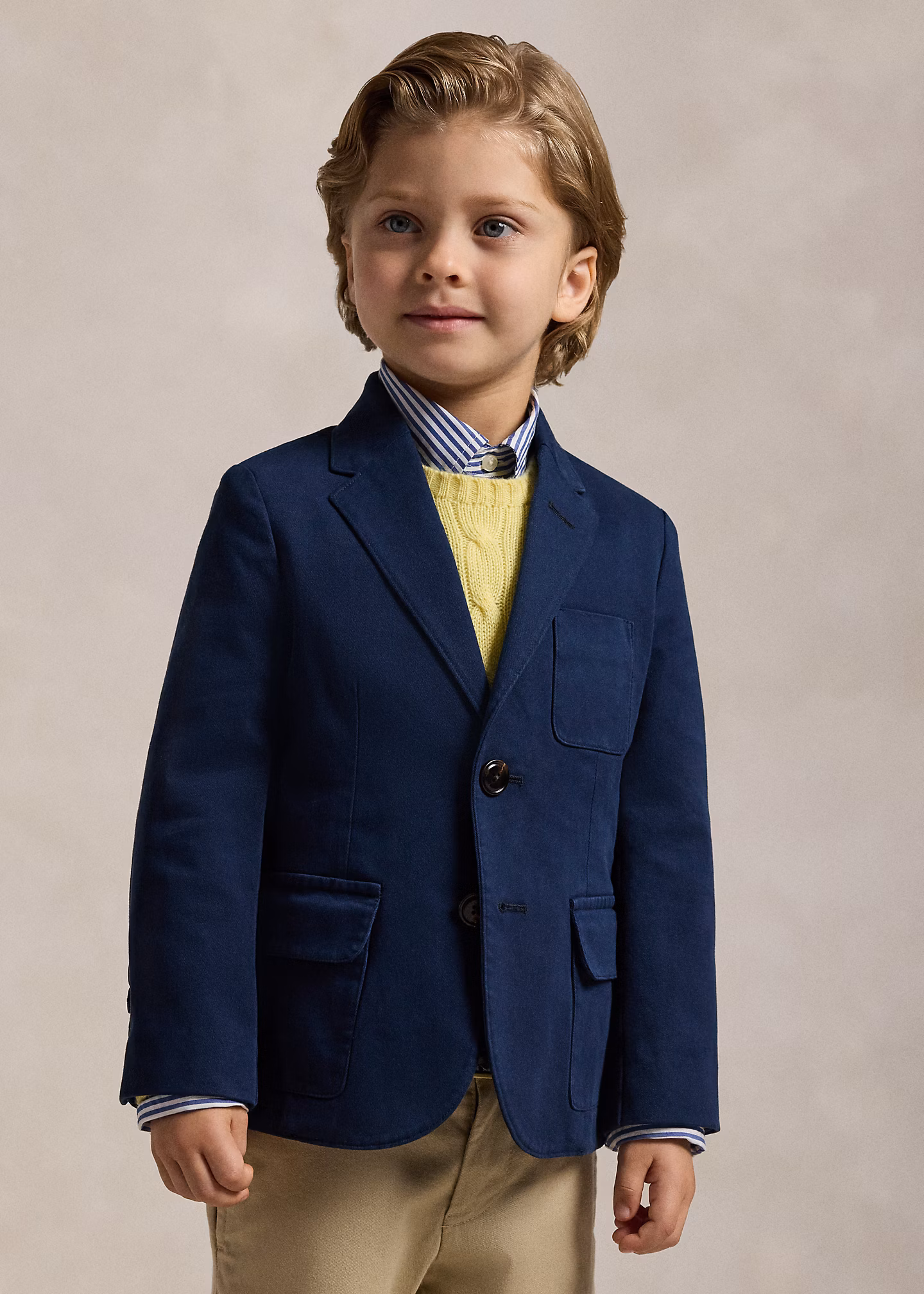 Anzugjacke aus Stretch-Chino - RALPH LAUREN OUTLET