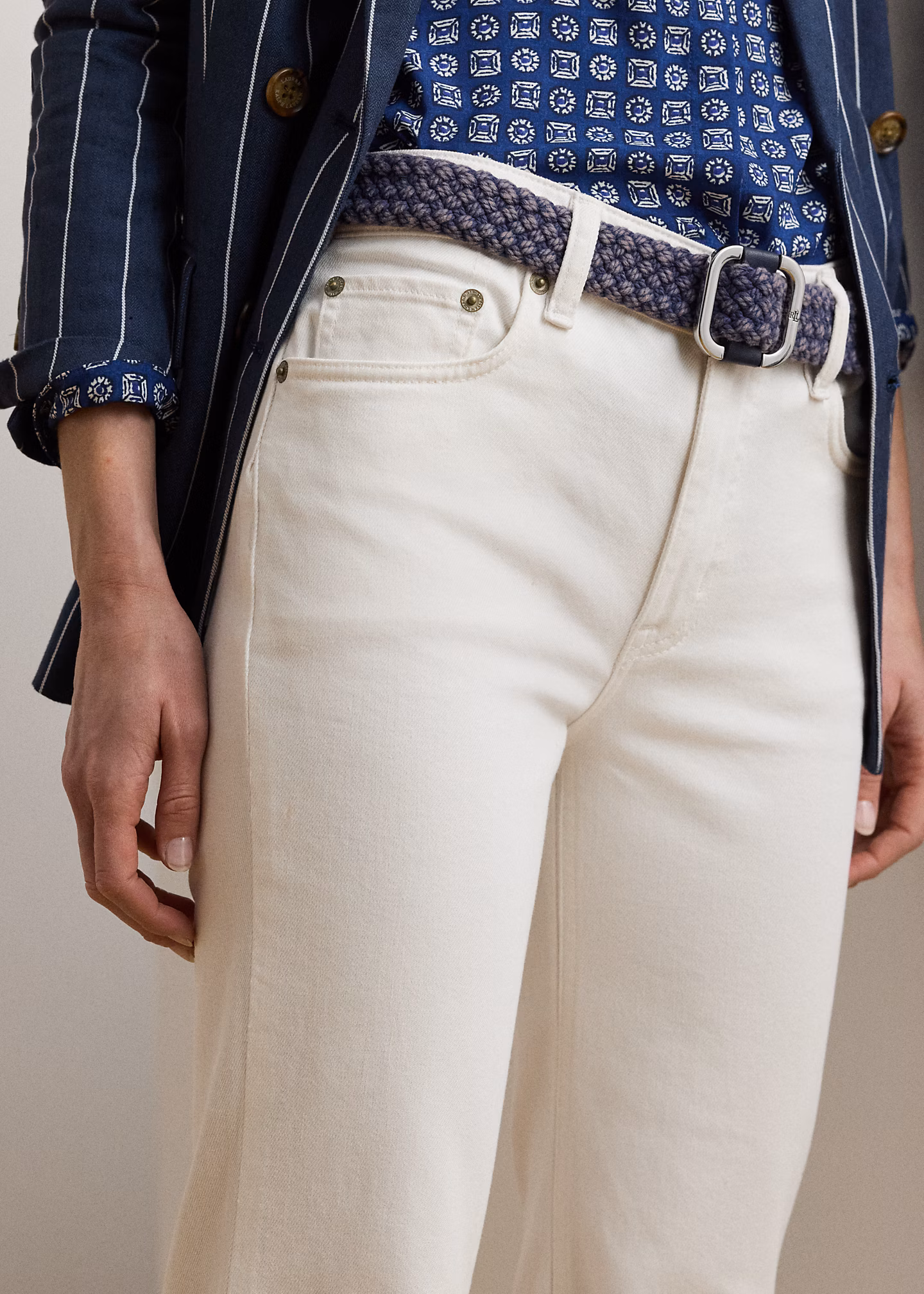 Ausgestellte Jeans mit hoher Leibhöhe - RALPH LAUREN OUTLET