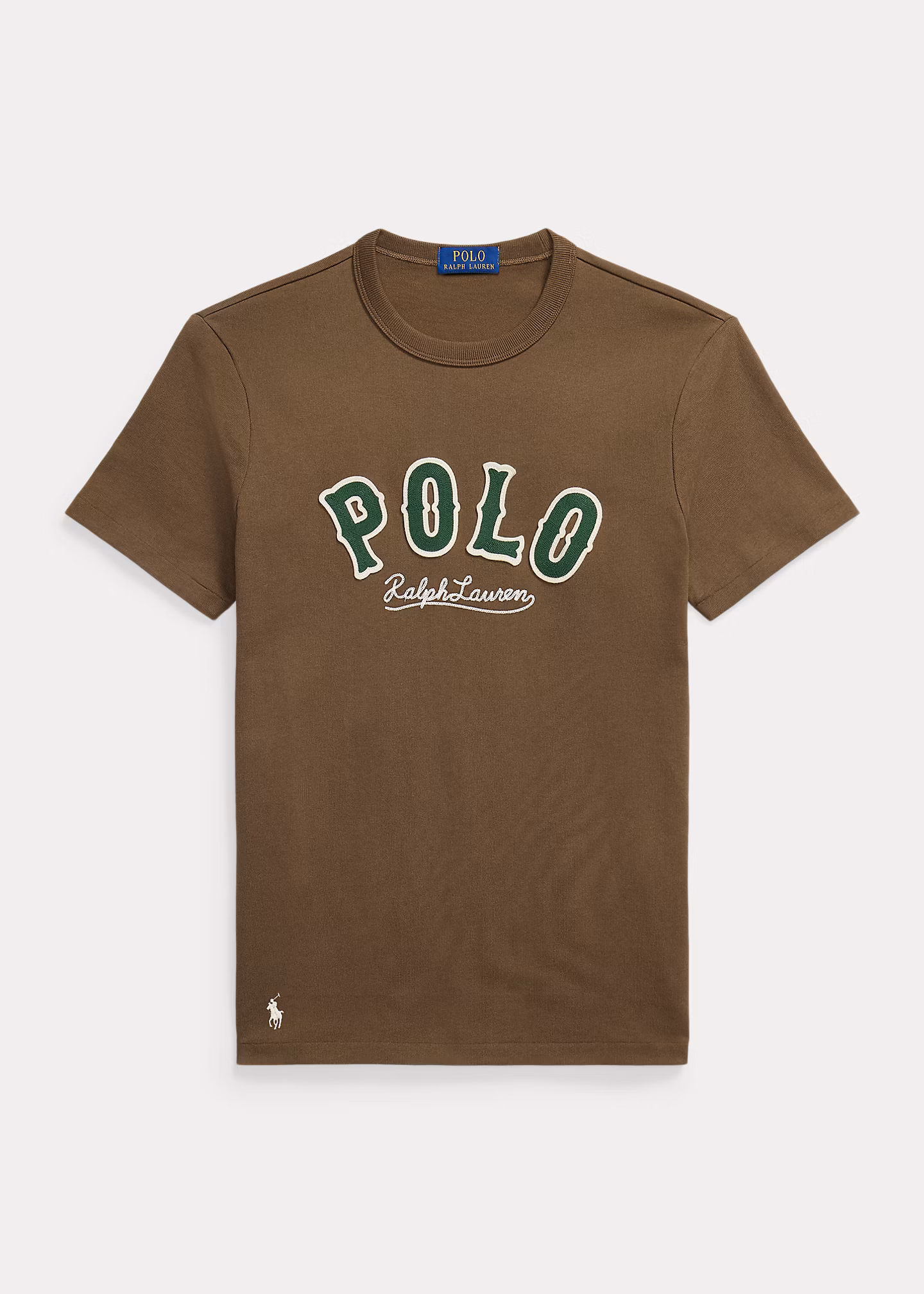 Custom-Slim-Fit T-Shirt mit Western-Logo - RALPH LAUREN OUTLET