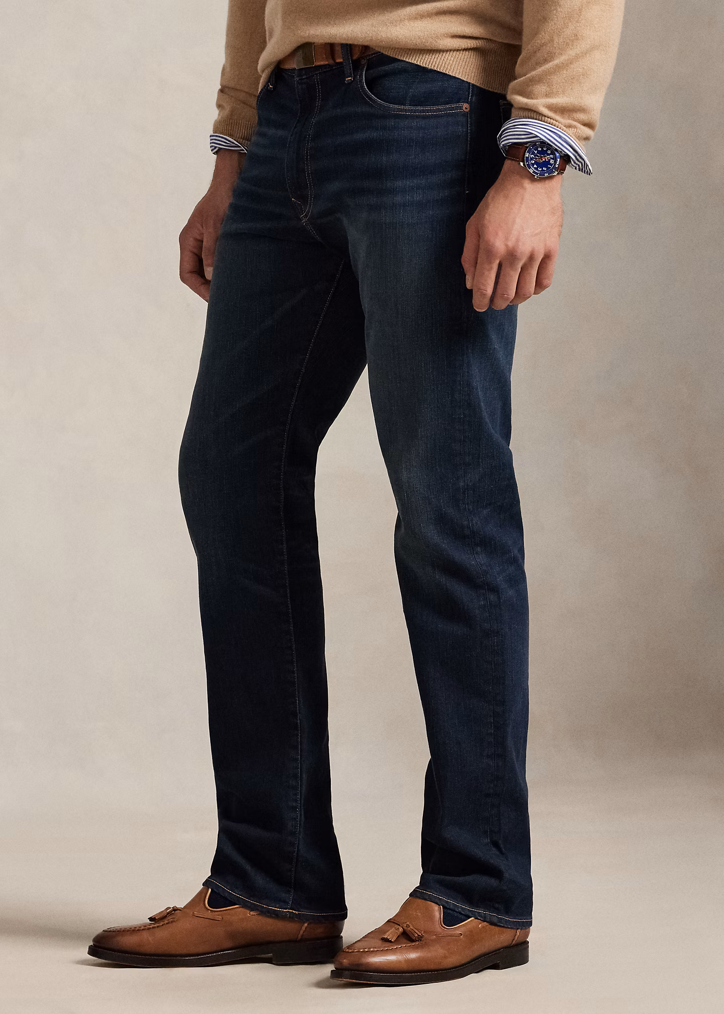 Straight-Fit Jeans Hampton mit Polo Pony - RALPH LAUREN OUTLET