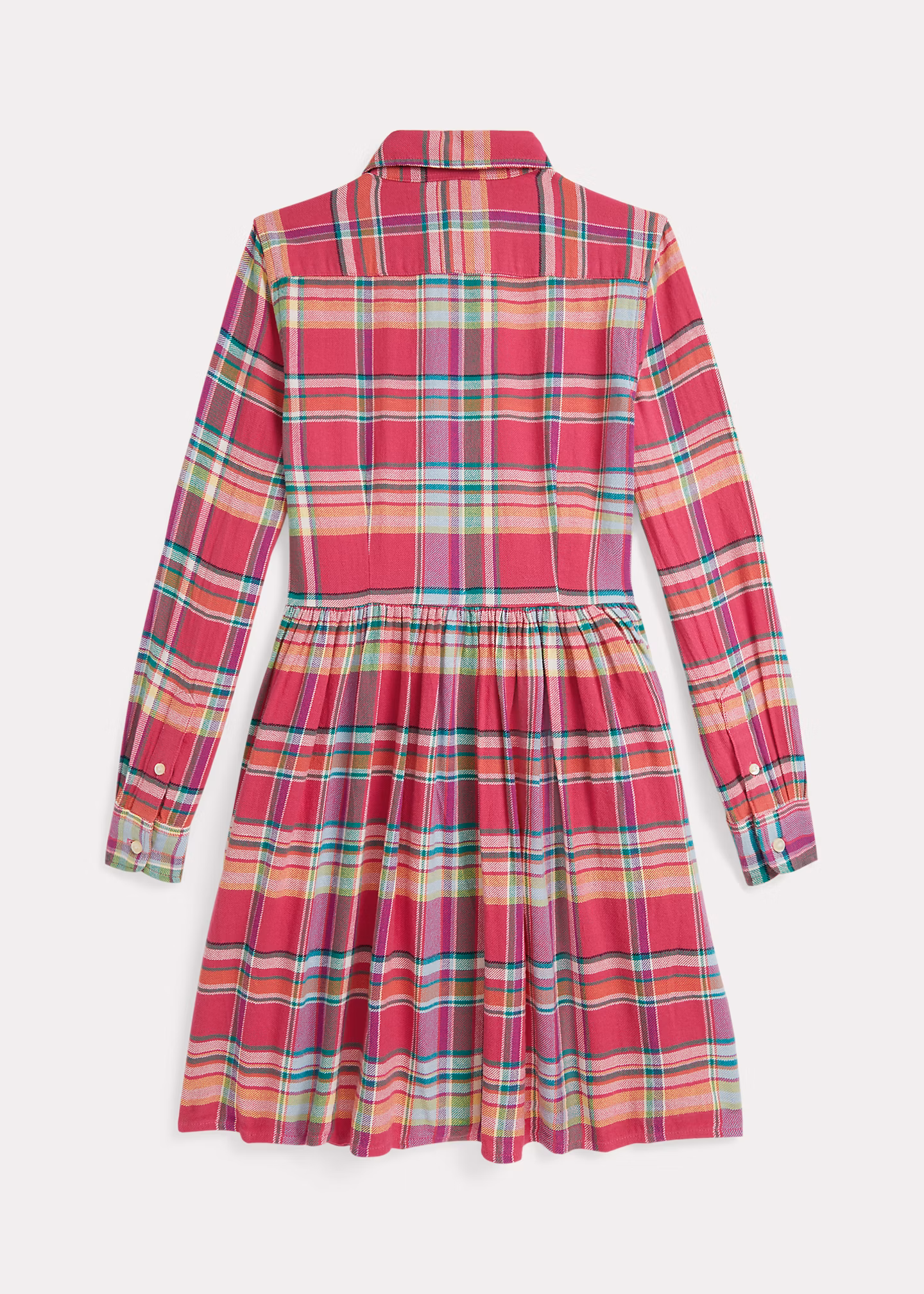 Baumwollhemdkleid mit Madraskaro - RALPH LAUREN OUTLET