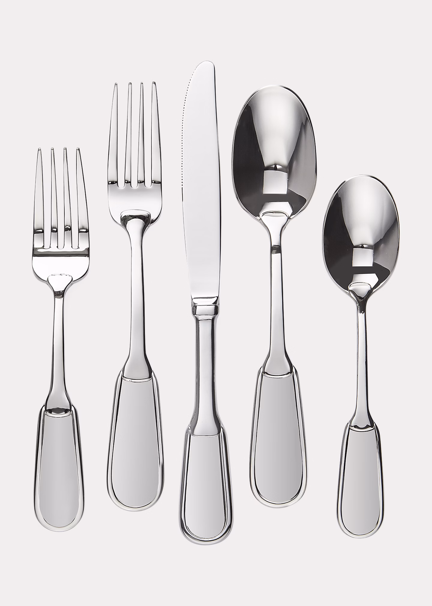 5-teiliges Tischset Wentworth in Silber - RALPH LAUREN OUTLET