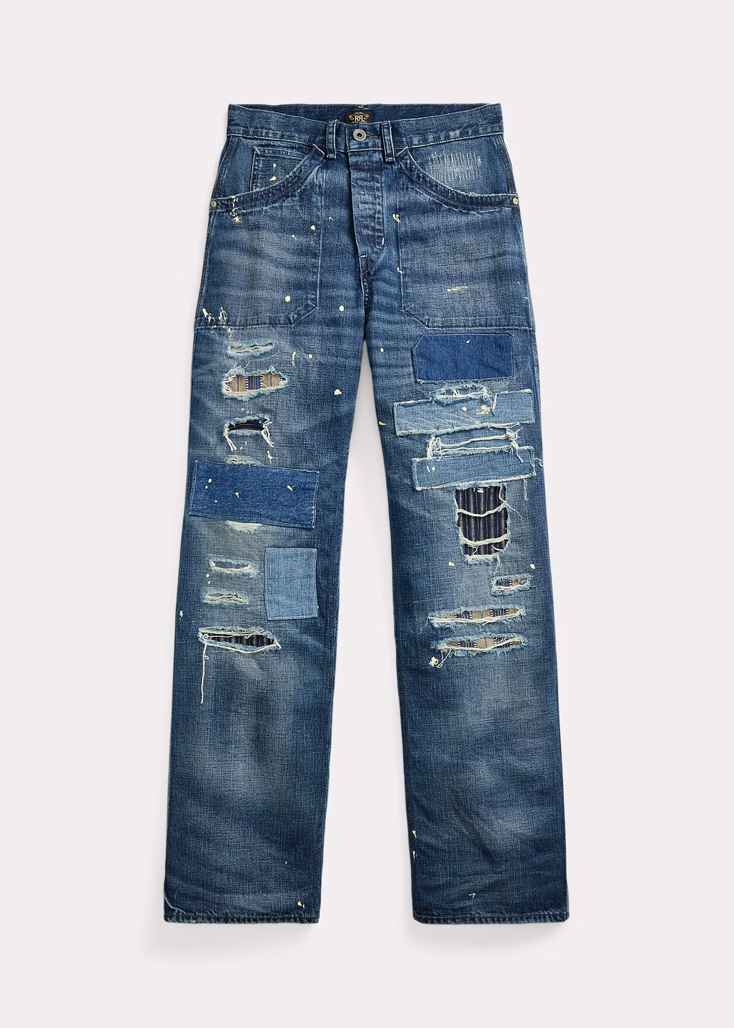 Jeans Ryleigh in Used-Optik mit Schnalle - RALPH LAUREN OUTLET