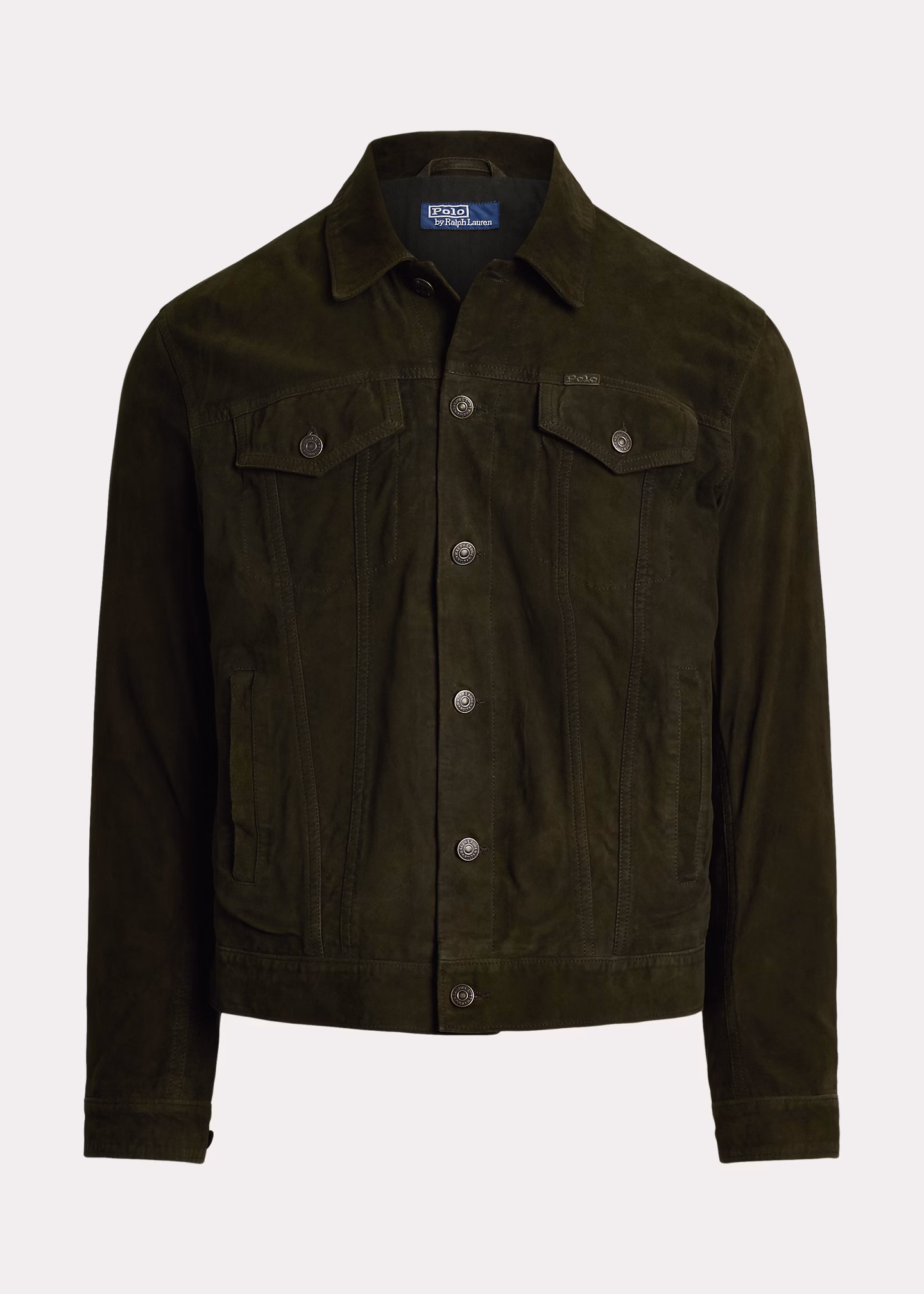 Truckerjacke aus Wildleder - RALPH LAUREN OUTLET