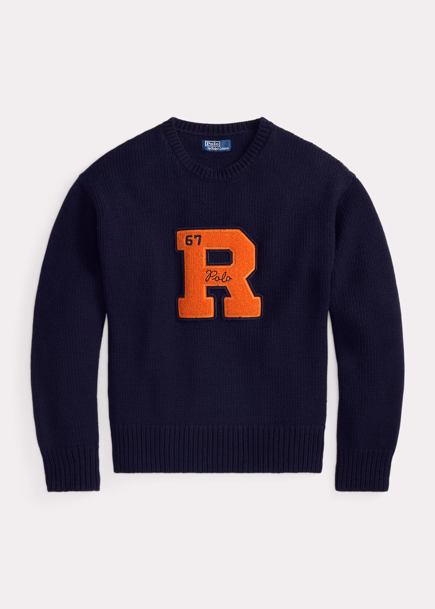Vintage-Fit College-Pullover aus Wolle - RALPH LAUREN OUTLET